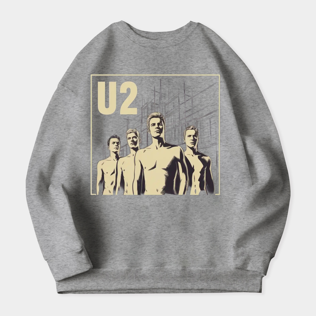 U2 Vintage Women's Crewneck Sweatshirt