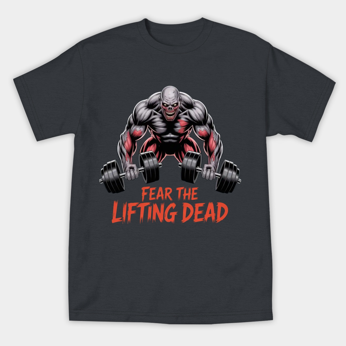 Buff Walking Dead! Women's Athletic Performance T-Shirt