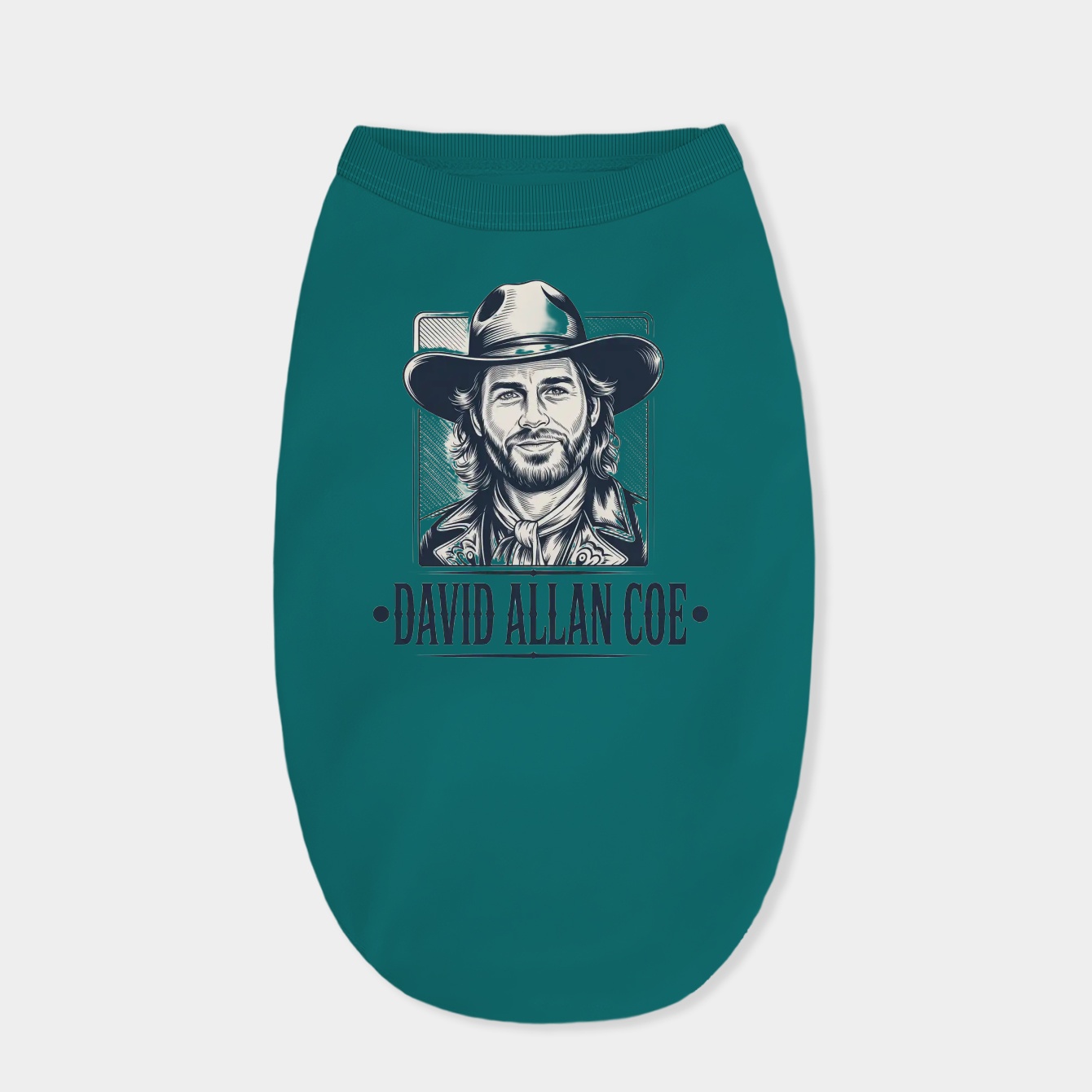 David Allan Coe Retro Style Fan Design