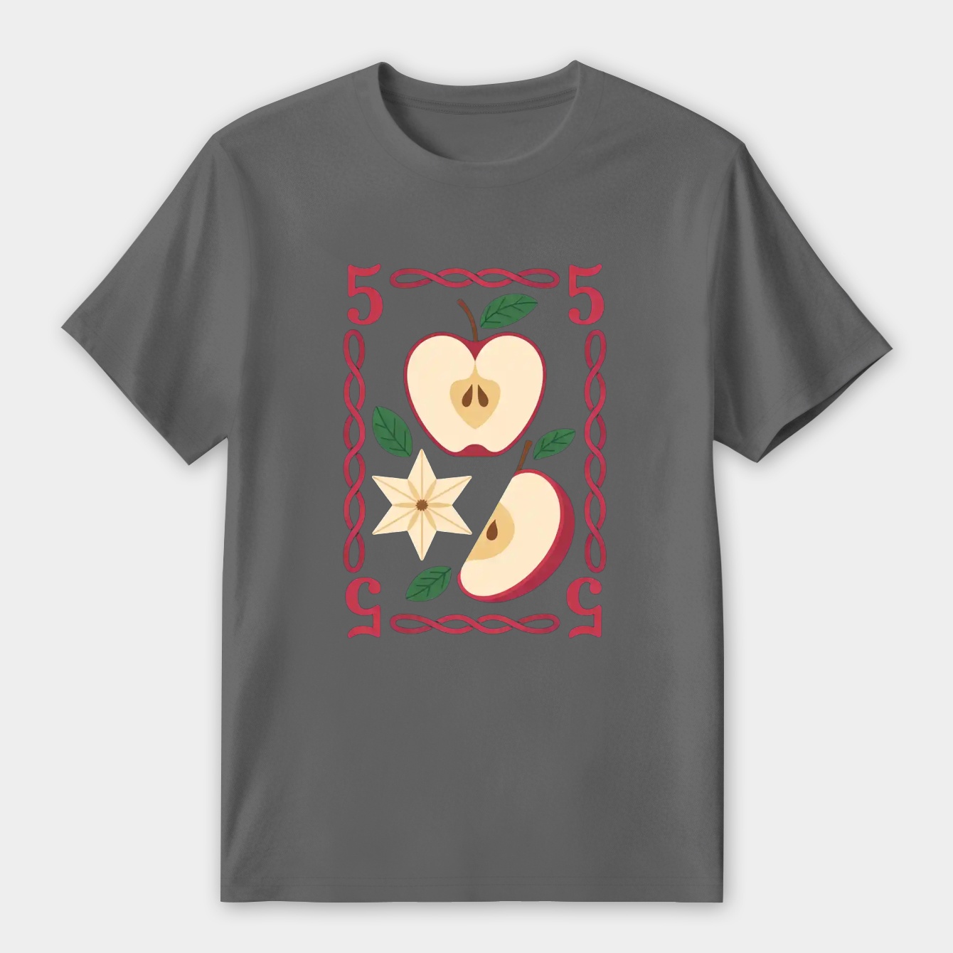 Apple Playing Card Women's Premium Soft T-Shirt