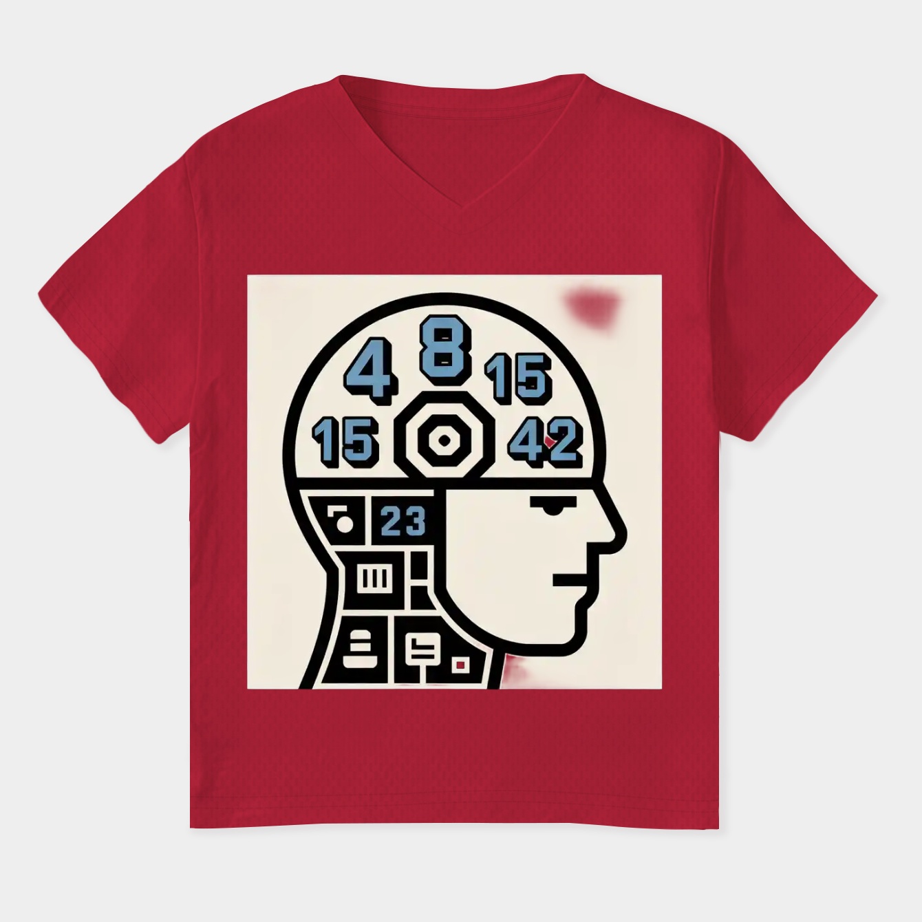 Push The Button Women's Plus Size V-Neck T-Shirt