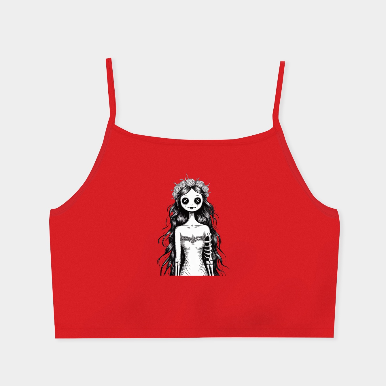 Corpse Bride Women's  Spaghetti Strap Tank Top