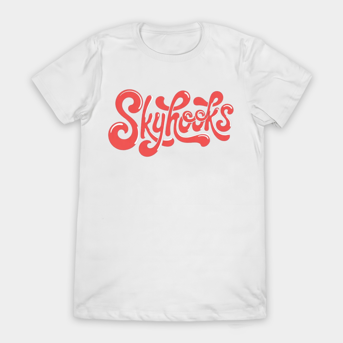 Skyhooks Retro Bubble Script Women's T-Shirt