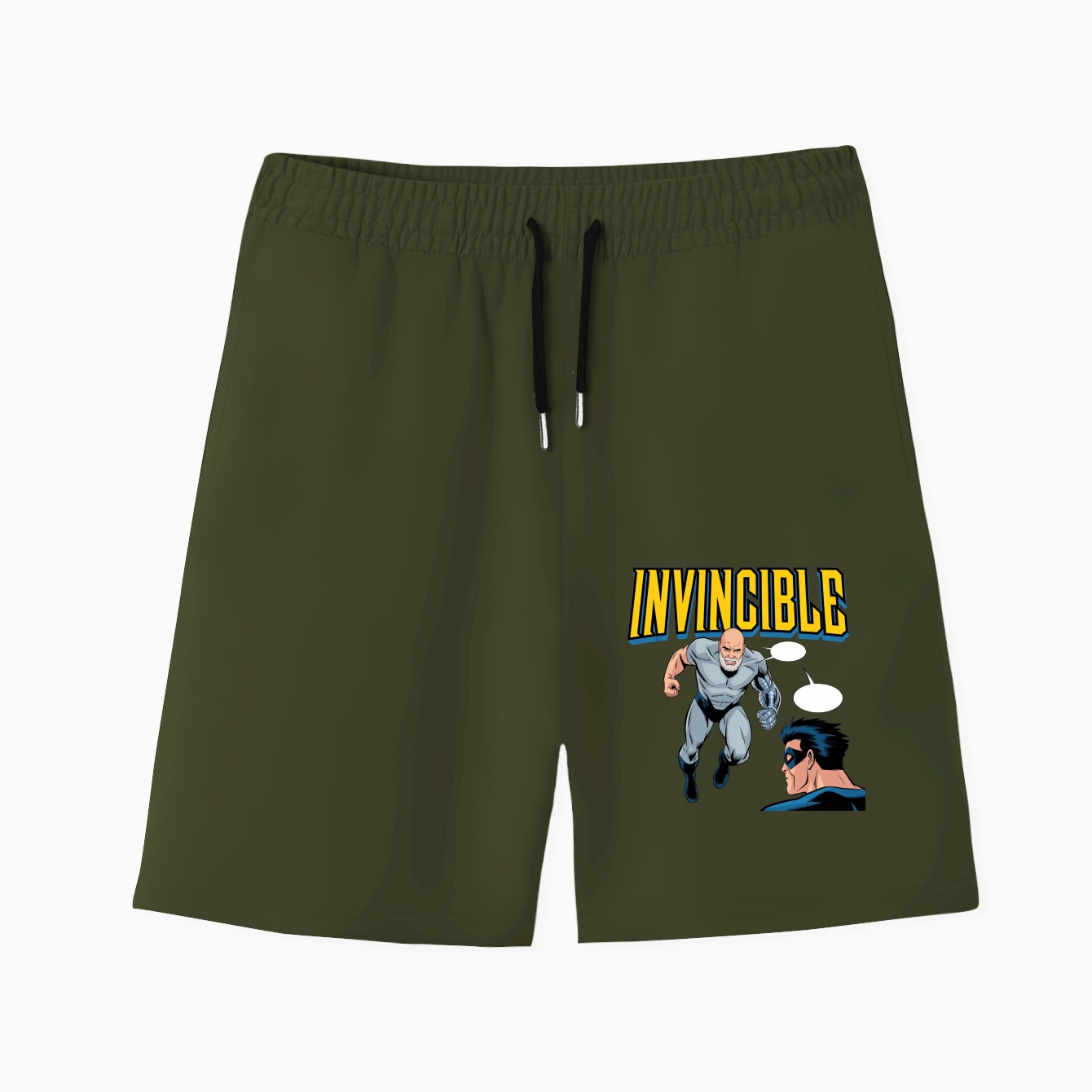 Conquest Vs Invincible Men's Quick-Dry Athletic Shorts