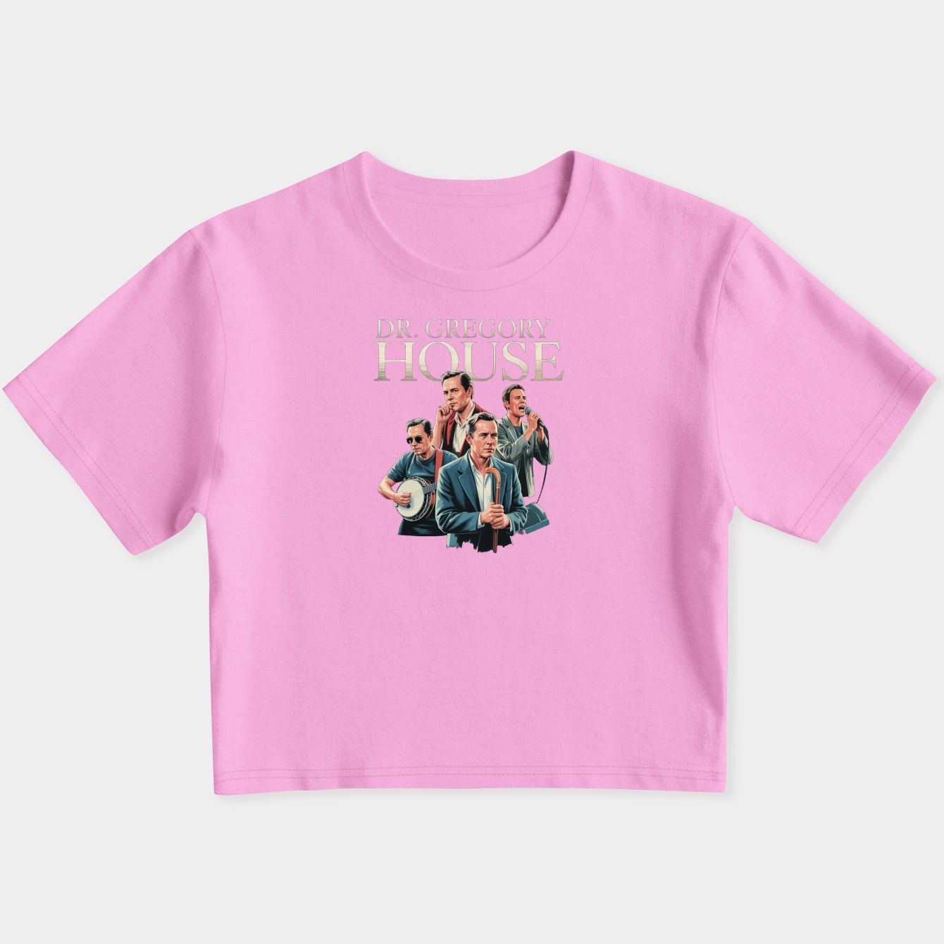 House M.D Dr. Gregory Women's Slim Fit Baby Tee