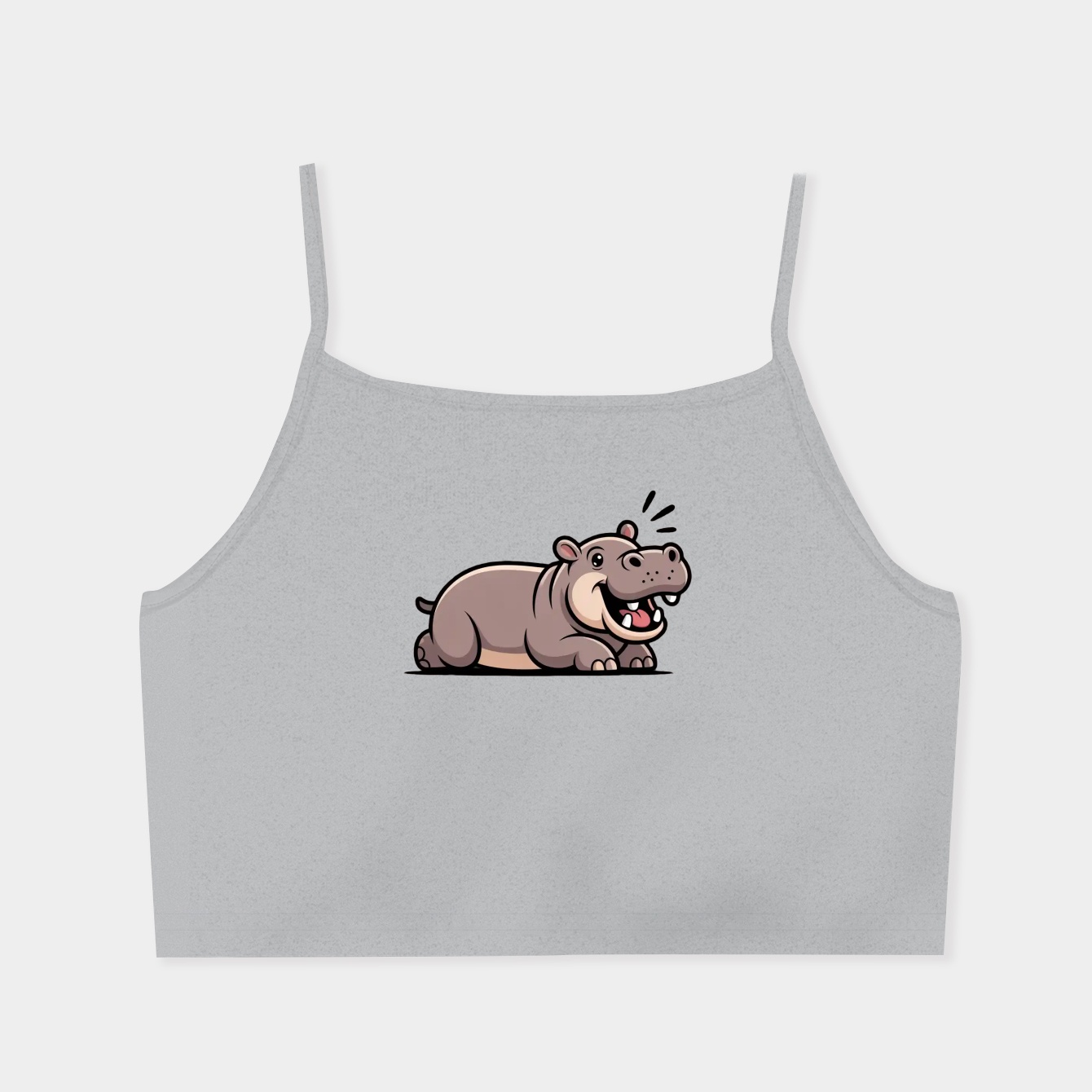 MOO DENG Women's Spaghetti Strap Tank Top