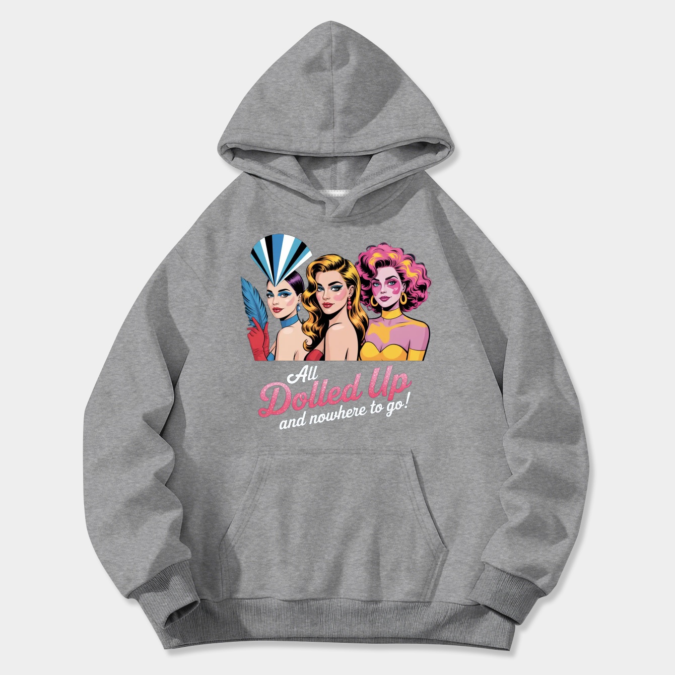 Dolled up Queens Women's Plus Size Hoodie