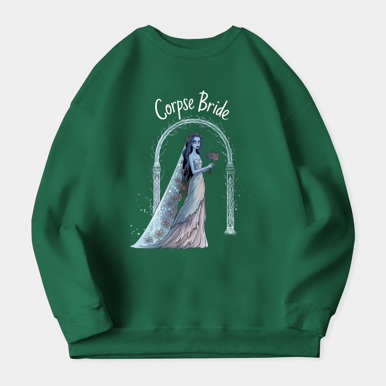 Corpse Bride directed by Tim Burton Women's Plus Size Sweatshirt