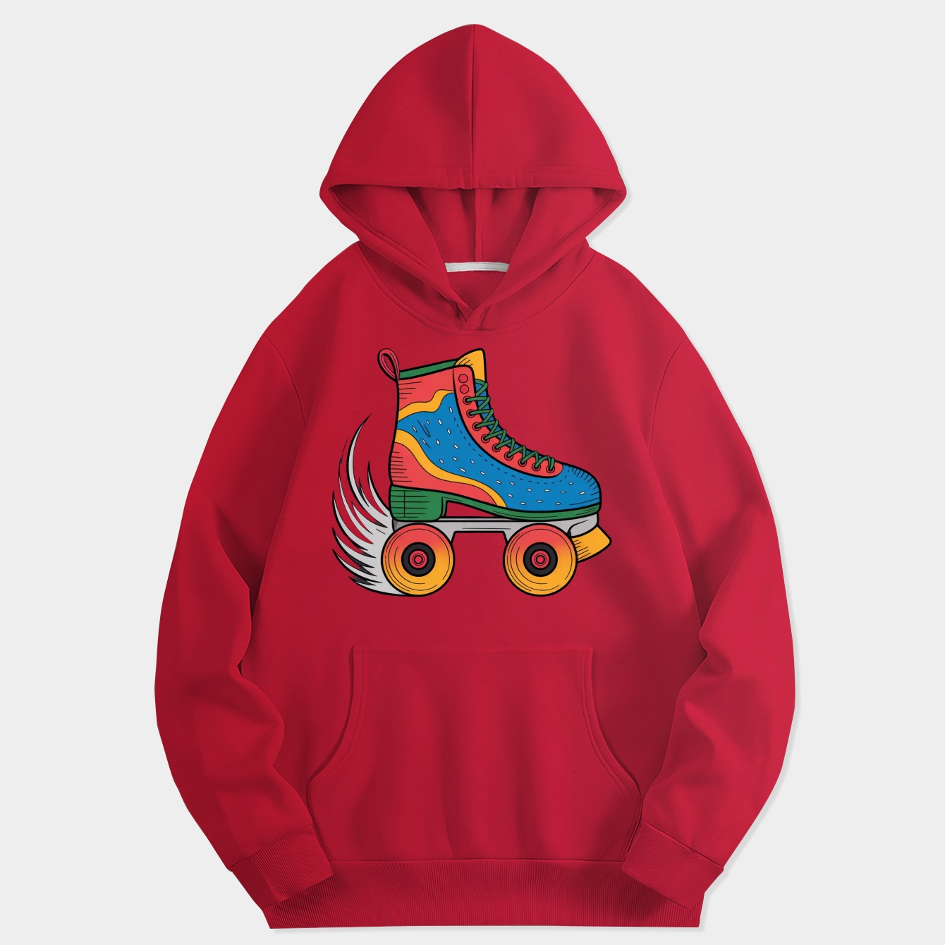 Roller Skate in Motion Women's Hoodie