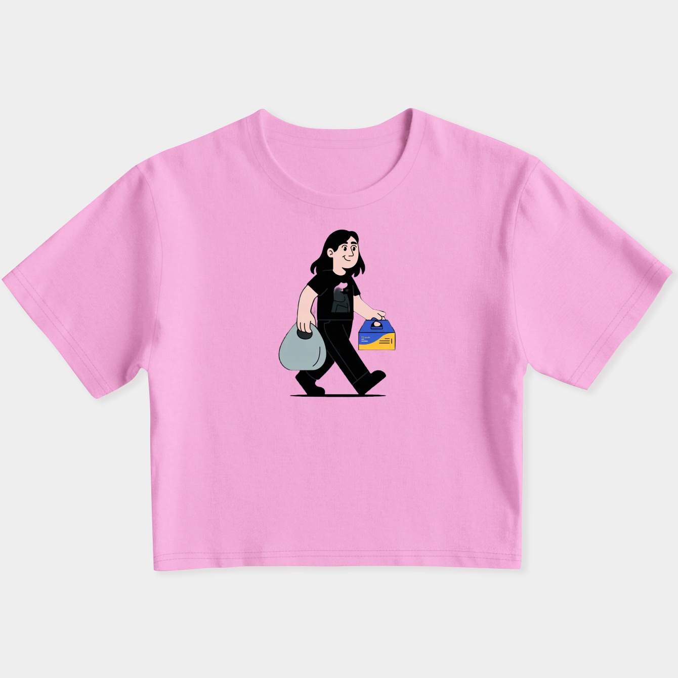 Catzig Women's Slim Fit Baby Tee