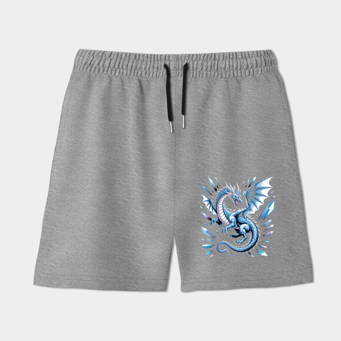 blue eyes white dragon Women's Shorts