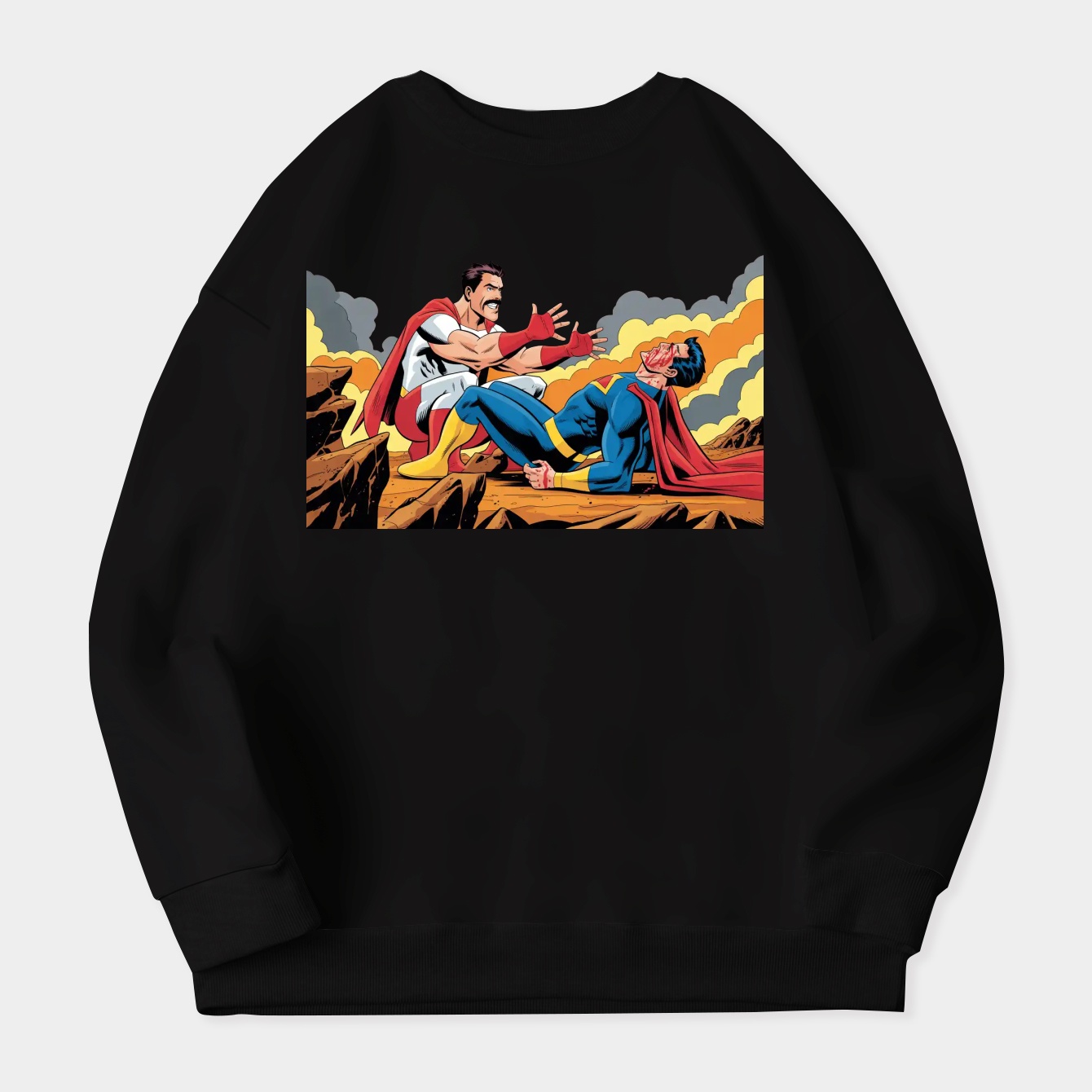 Think Mark Think Invincible Meme Women's Plus Size Sweatshirt