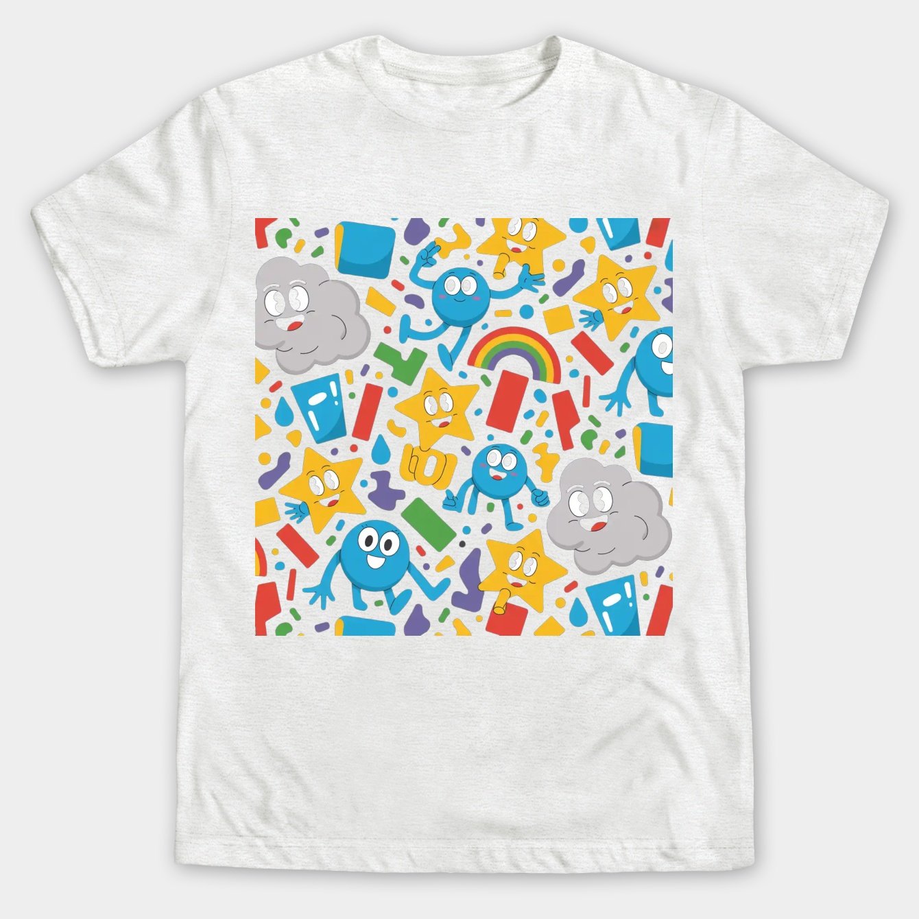 Bfdi Character Pattern Men's Big & Tall T-shirt