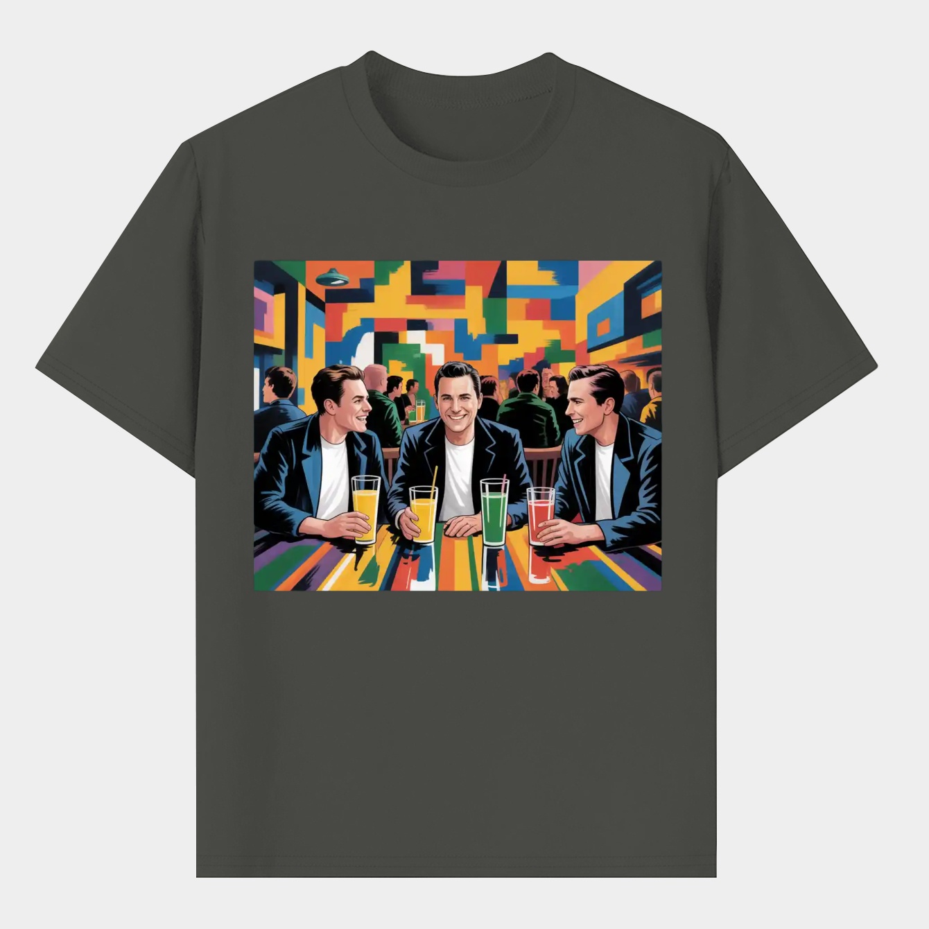 A Bar Scene Men's T-Shirt