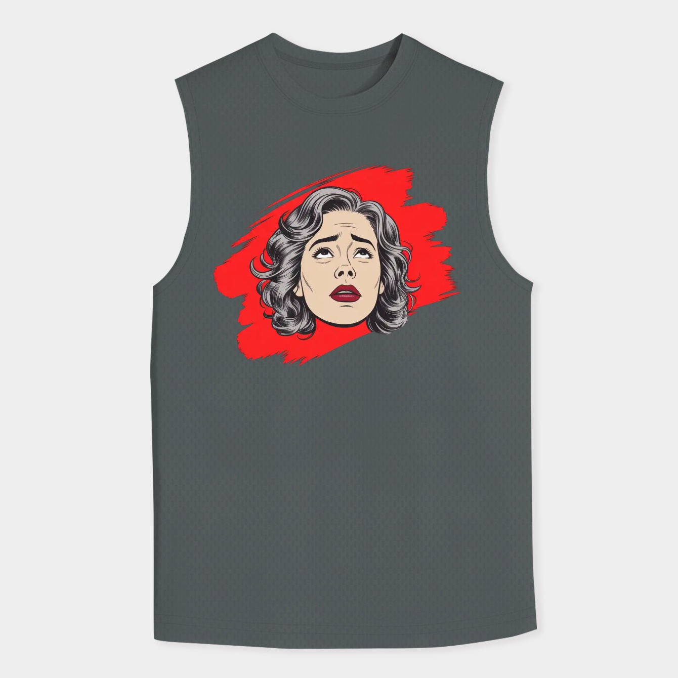 Saddest Men's Big & Tall Tank Top