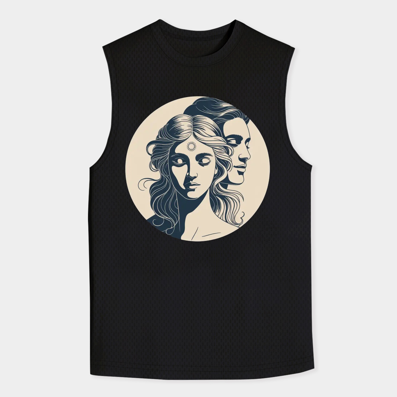 Sublime Celestial Duality Men's Big & Tall Tank Top