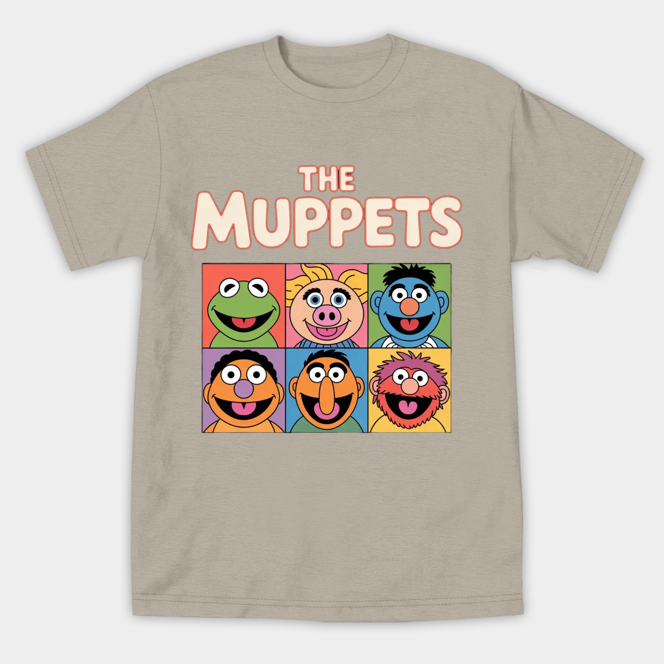 The Muppets Muppet Group Women's Athletic Performance T-Shirt