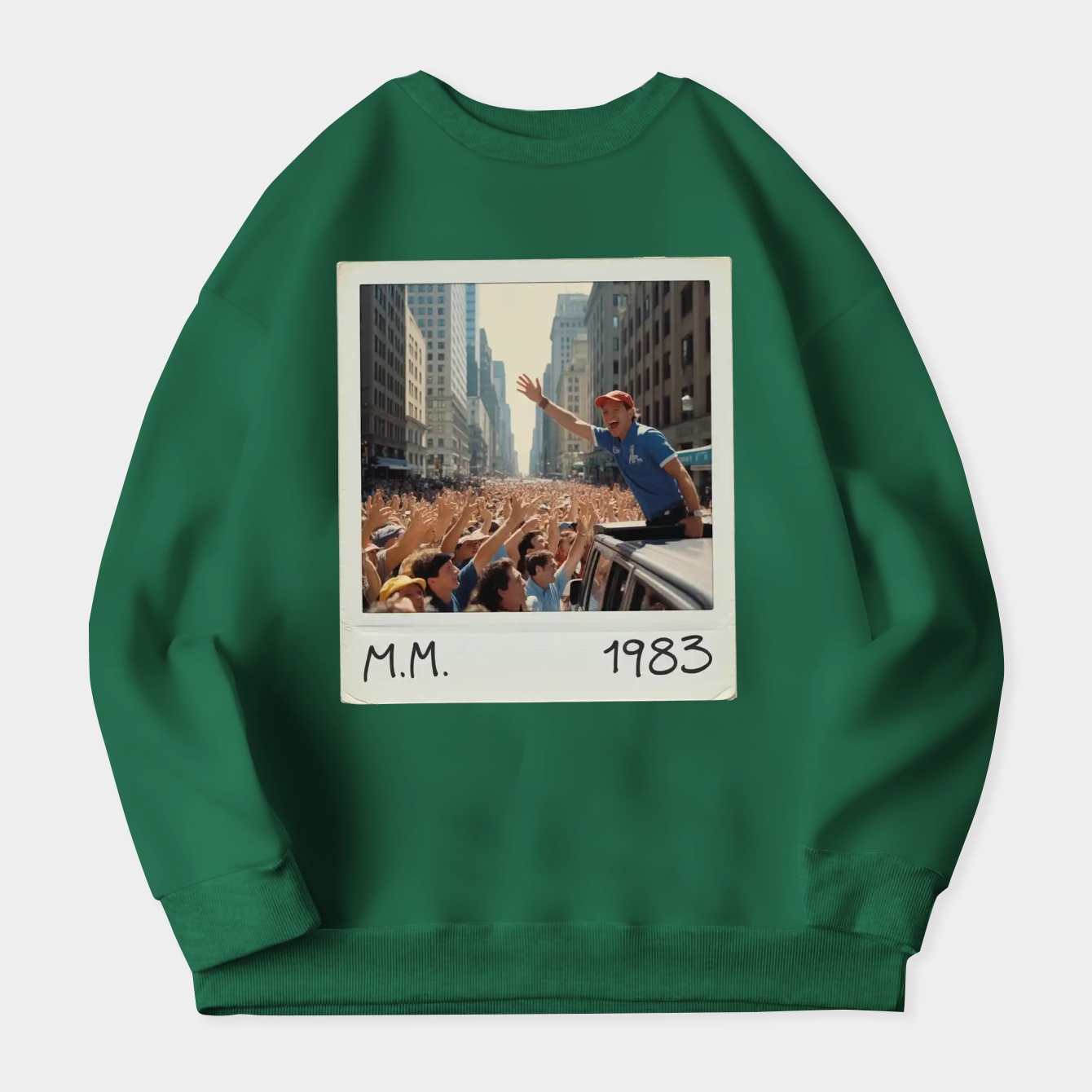 Moses Malone: 1983 Women's Crewneck Sweatshirt