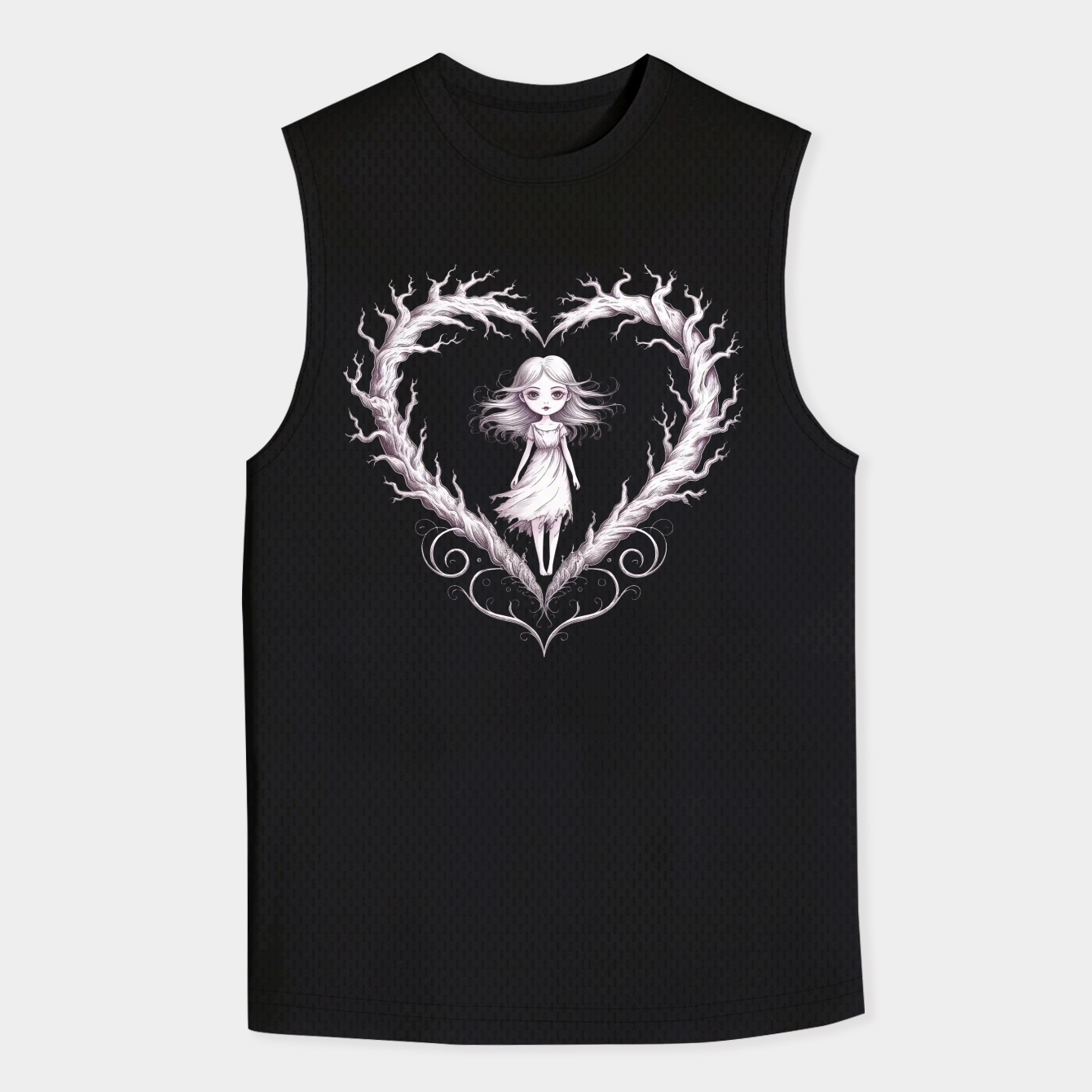 Corpse Bride Emily Forest Walk Men's Tank Top