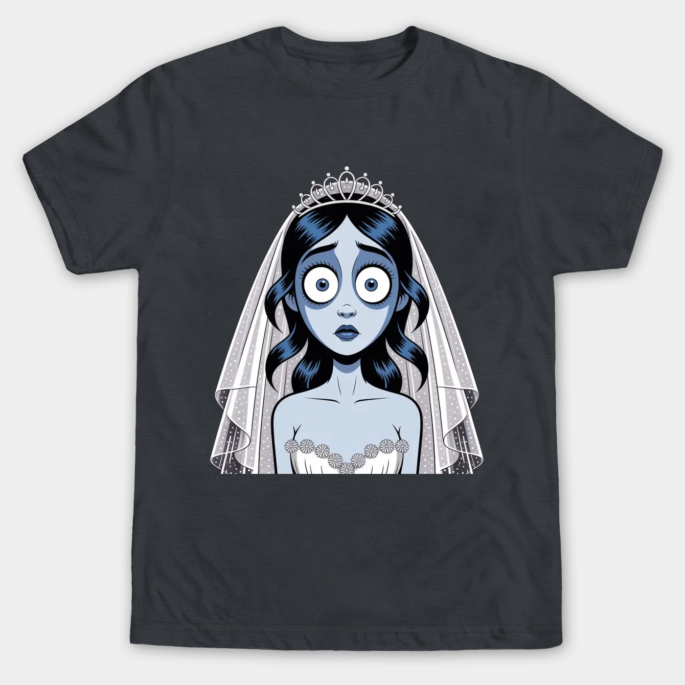 Corpse Bride Chic Men's Big & Tall T-shirt