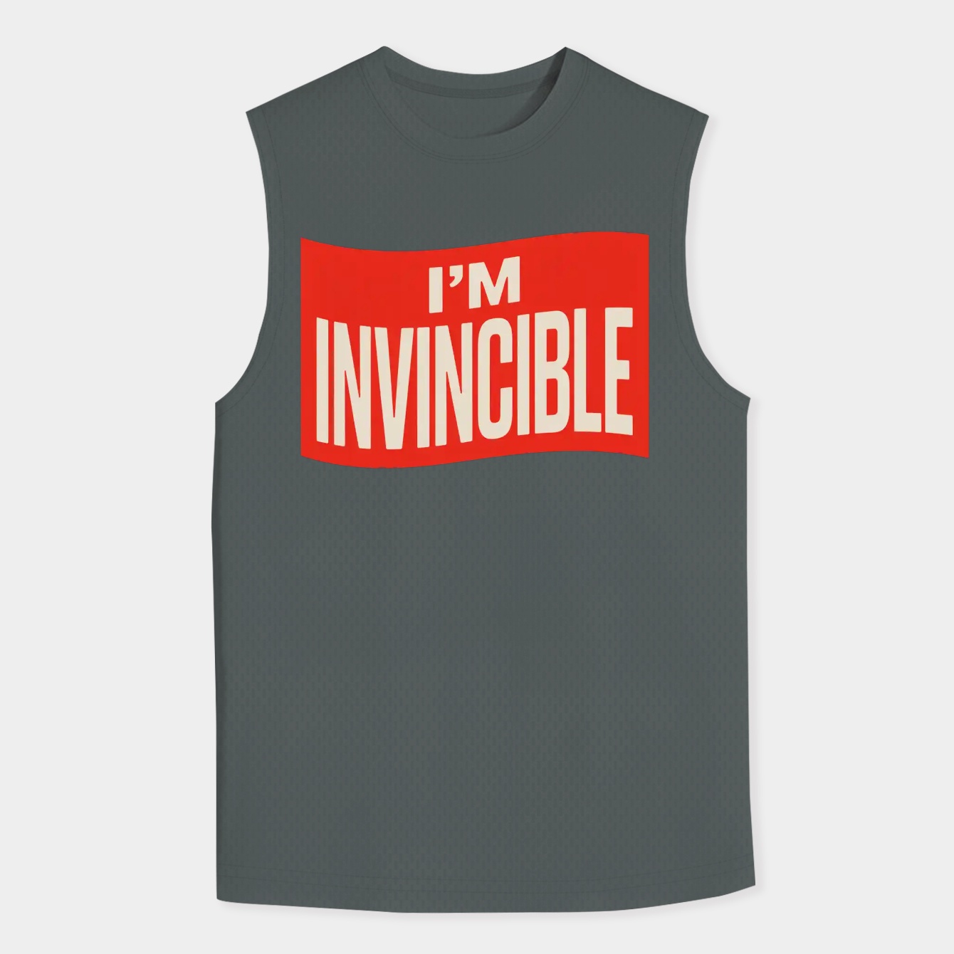 I'm Invincible Men's Big & Tall Tank Top