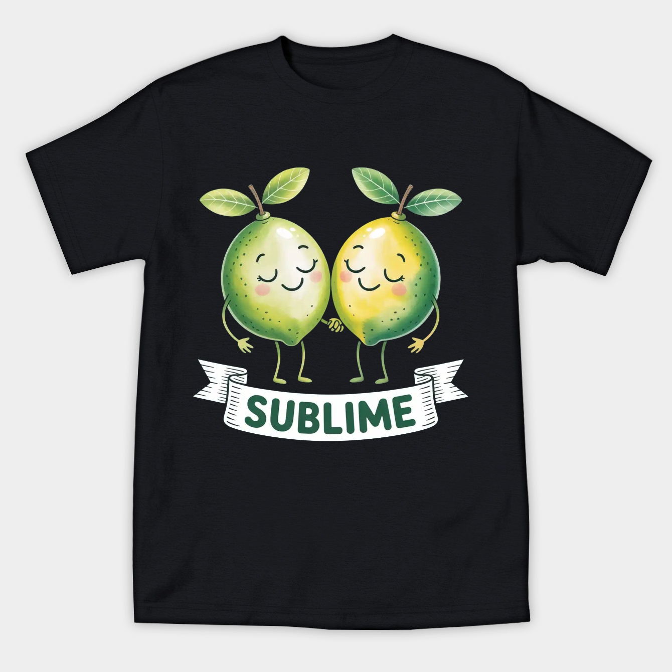 Sublime Limes Women's Athletic Performance T-Shirt