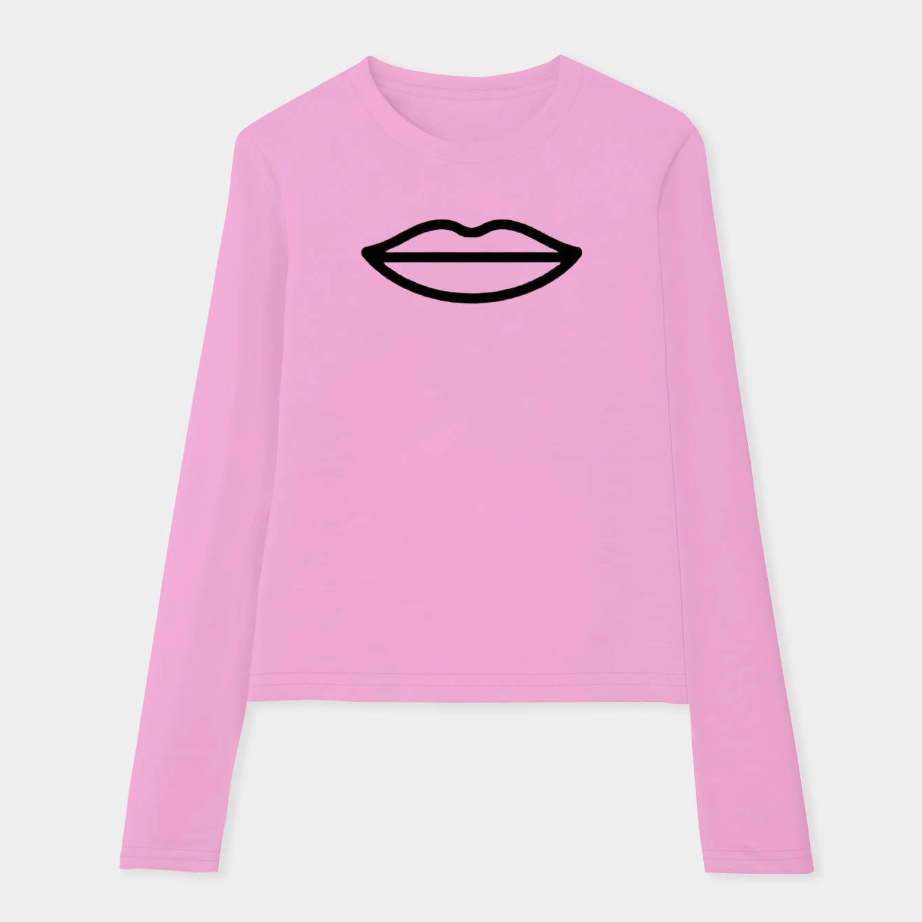 mouth Women's Soft Long Sleeve T-Shirt