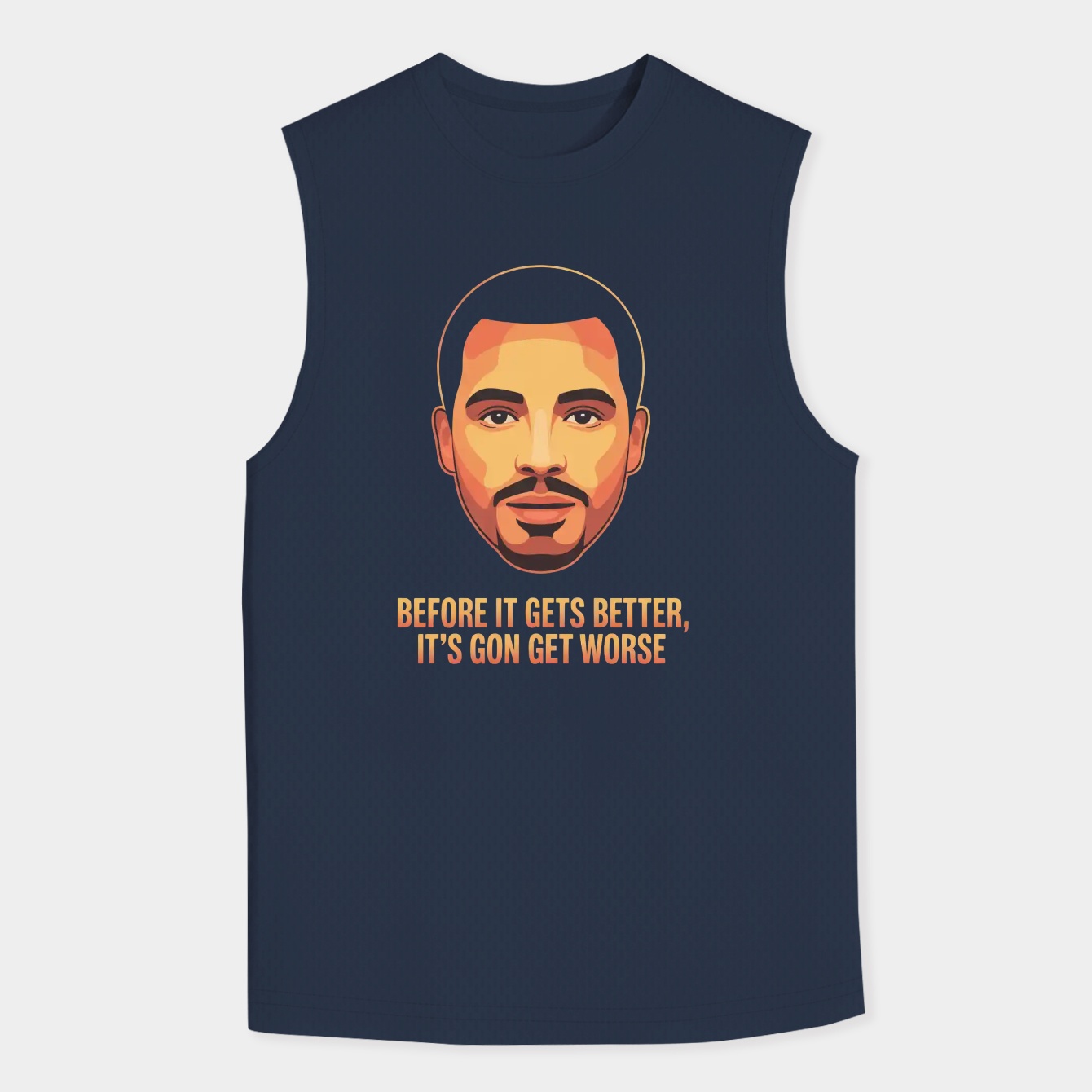 Rod Wave Bread Men's Big & Tall Tank Top