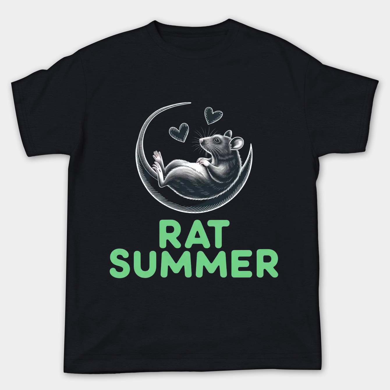 RAT SUMMER Women's Plus Size T-shirt