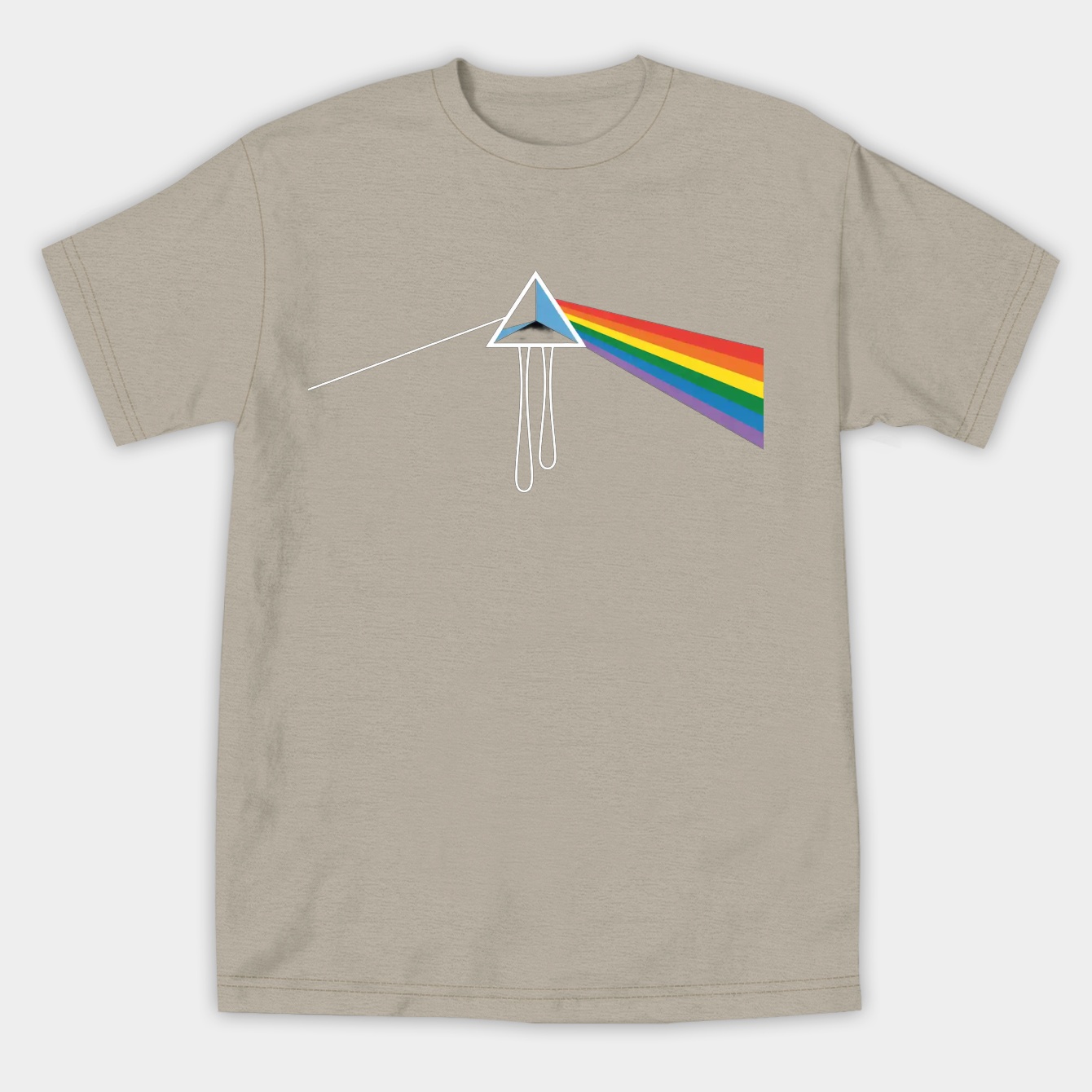 Dark Side Spectrum Concept Women's Athletic Performance T-Shirt