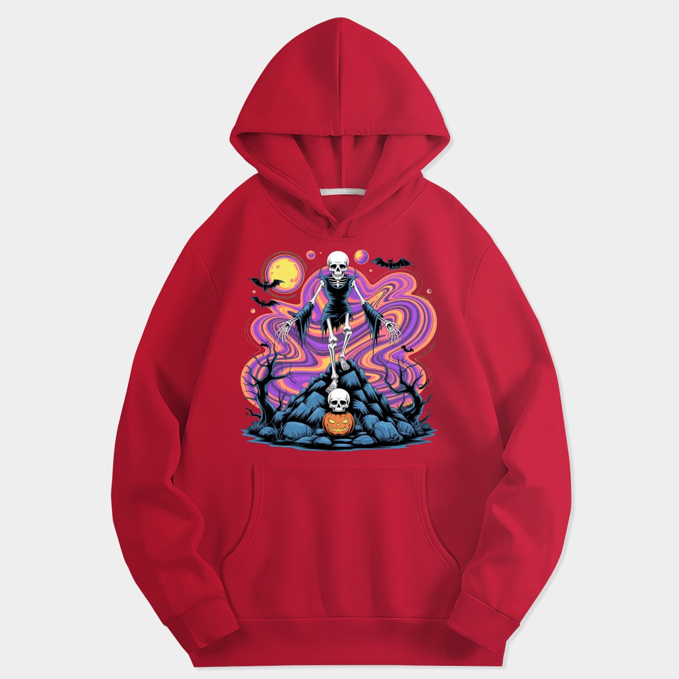 Psychedelic Halloween Women's Hoodie