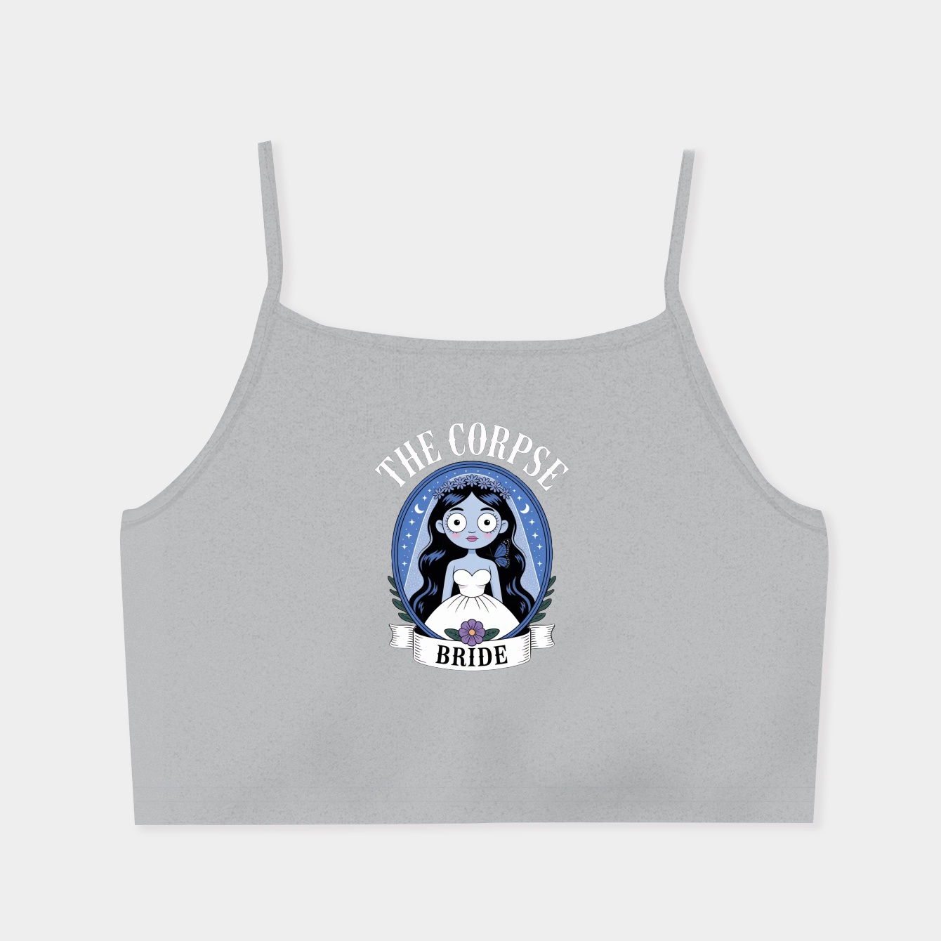 Corpse Bride Women's  Spaghetti Strap Tank Top