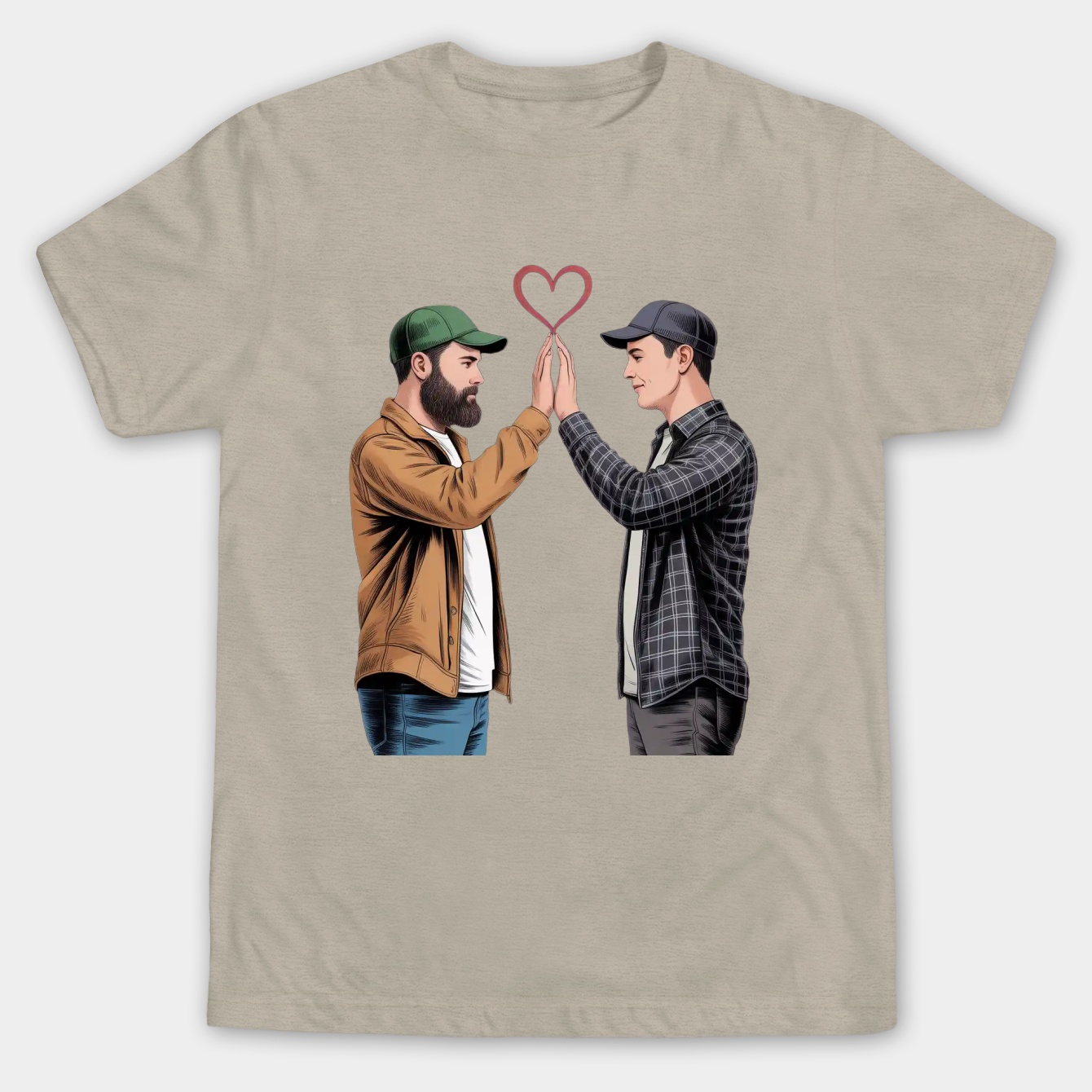 Posty and Morgan Men's Big & Tall T-shirt