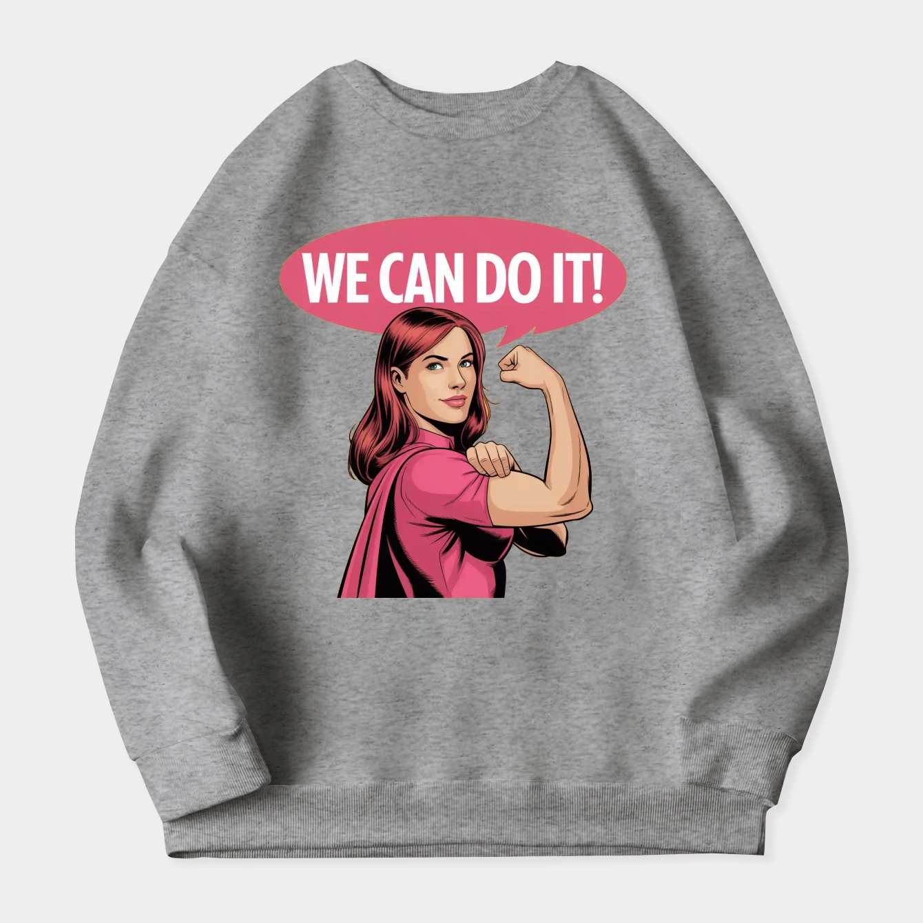 Atom Eve We Can Do It Women's Crewneck Sweatshirt