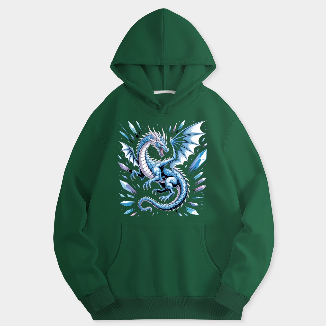 blue eyes white dragon Women's Hoodie