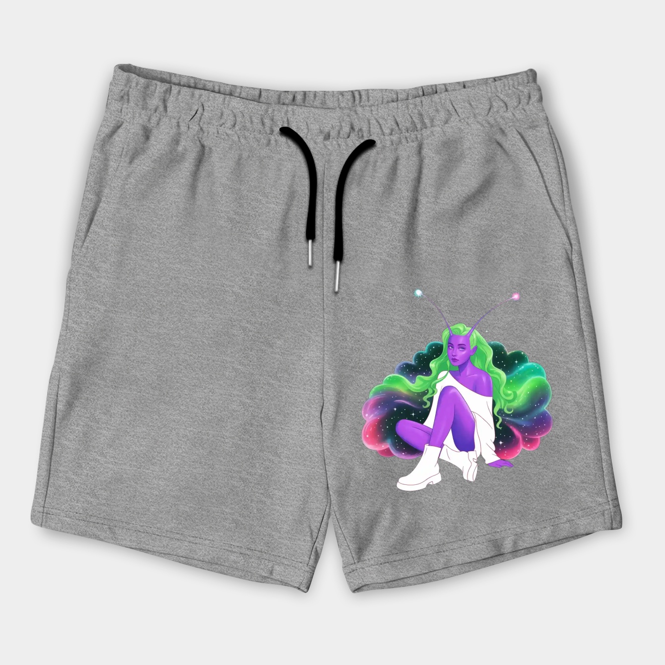 SZA Alien Portrait Men's Shorts