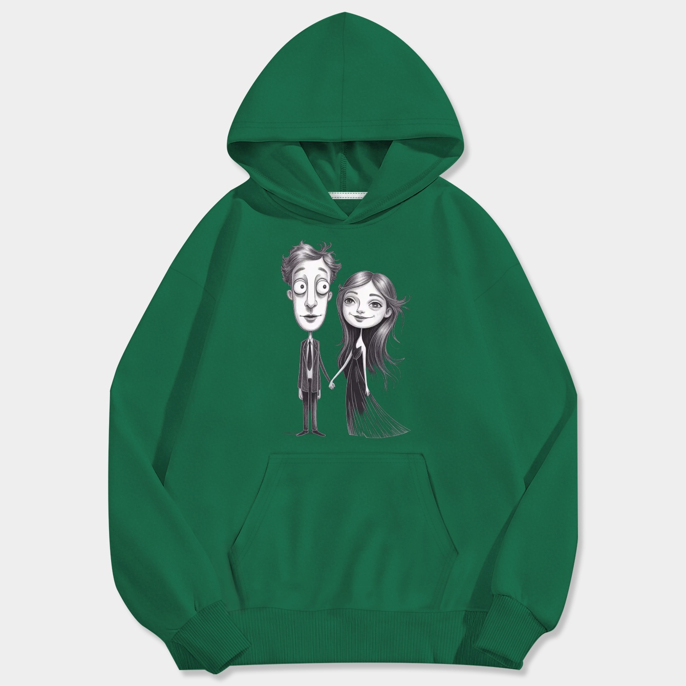 The Corpse Bride Men's Big & Tall Hoodie