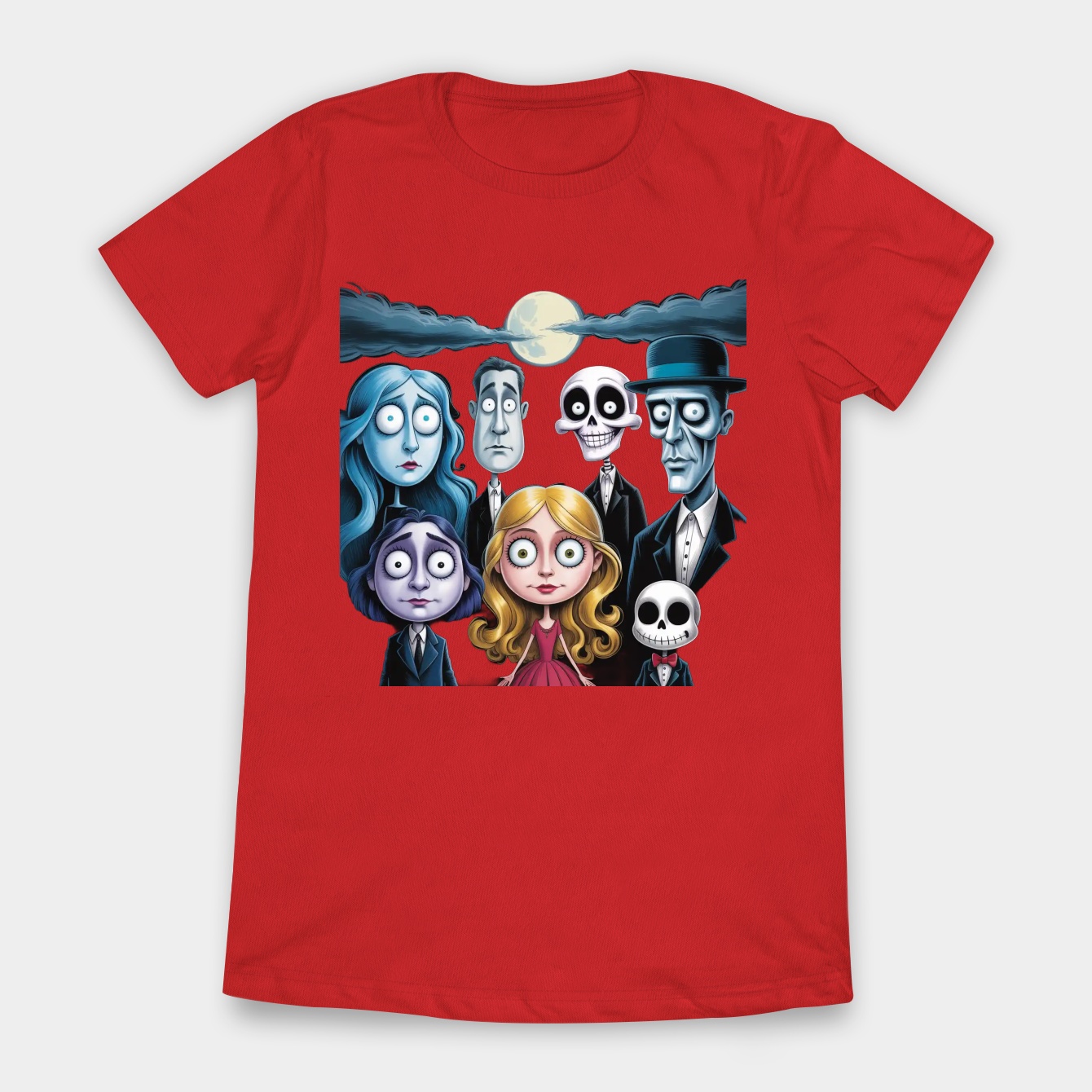 Corpse Bride Long Women's T-Shirt