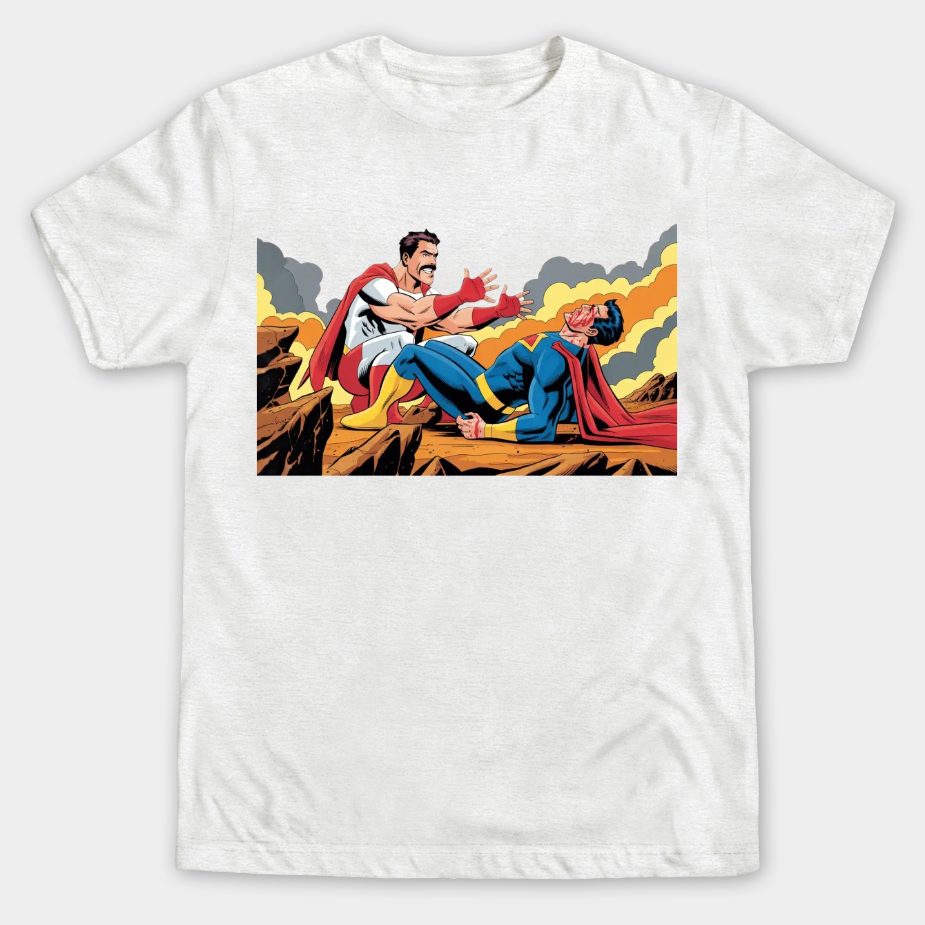 Think Mark Think Invincible Meme Men's Big & Tall T-shirt