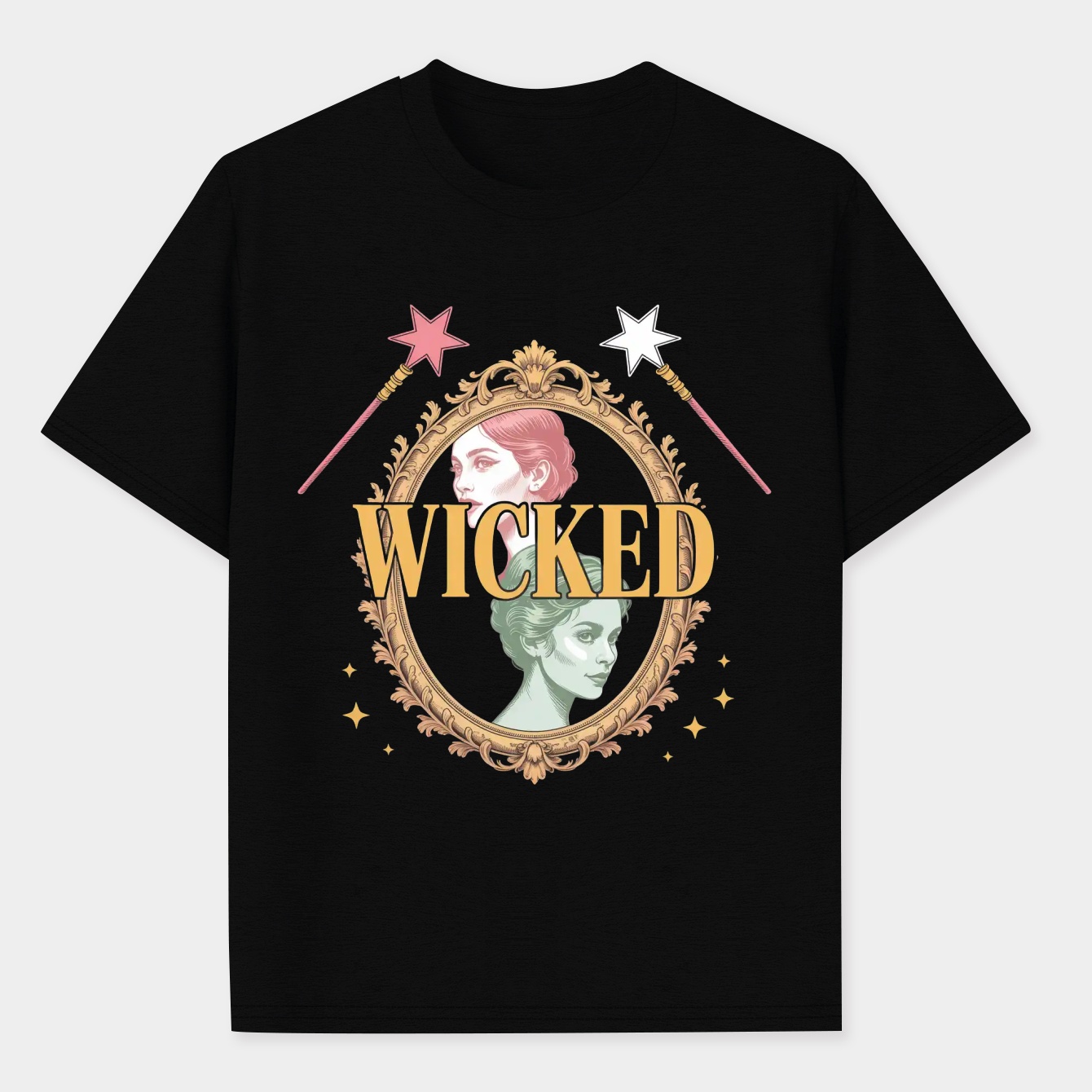 Wicked Design Men's Performance Athletic T-Shirt