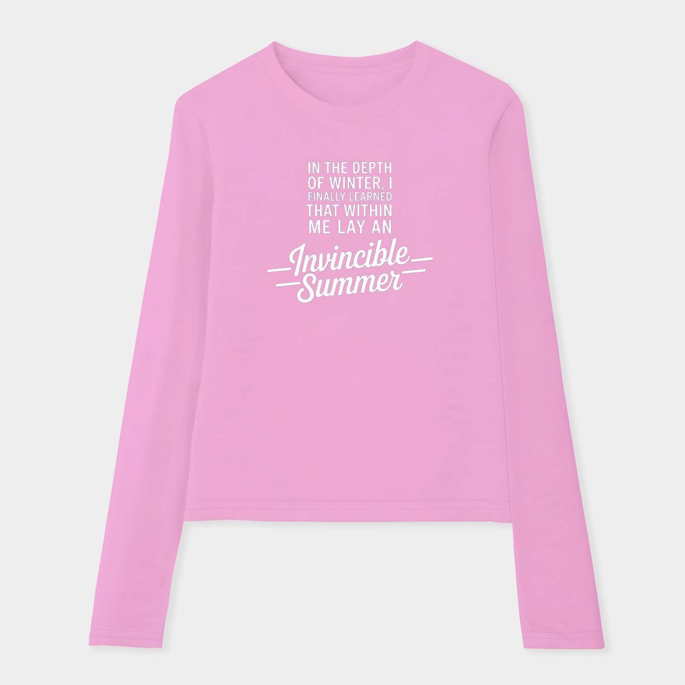 Invincible Summer Women's Soft Long Sleeve T-Shirt