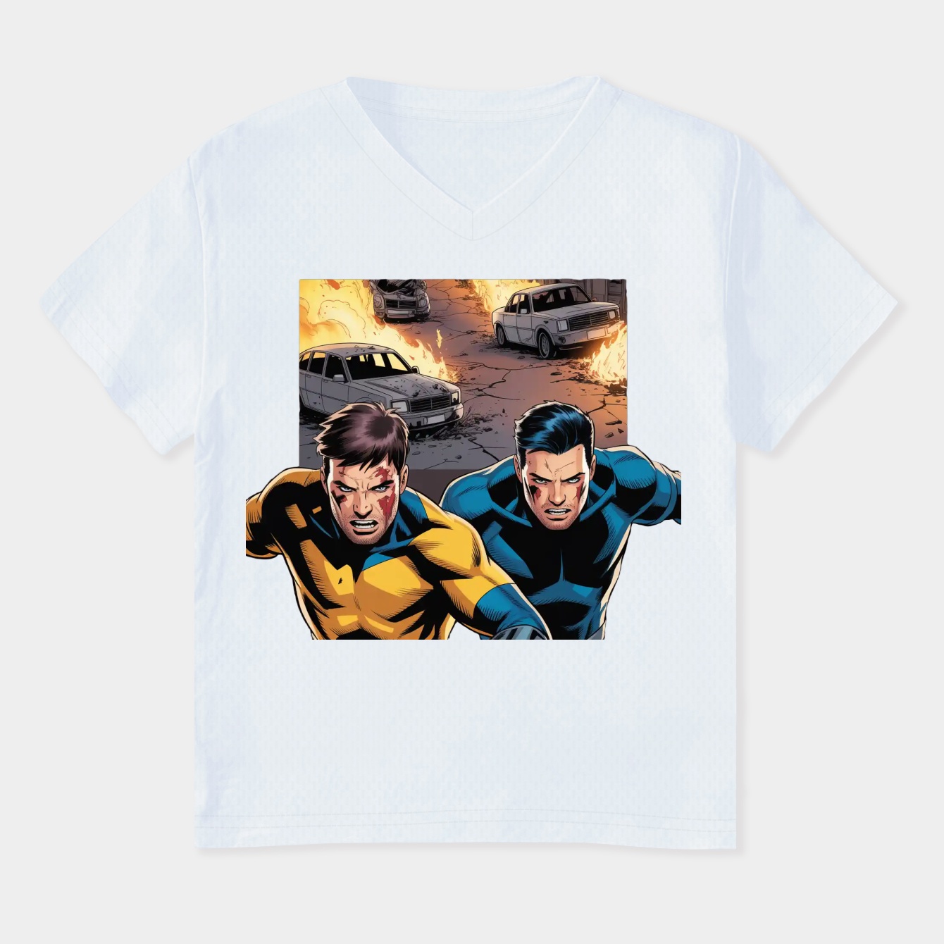 Invincible Women's Plus Size V-Neck T-Shirt