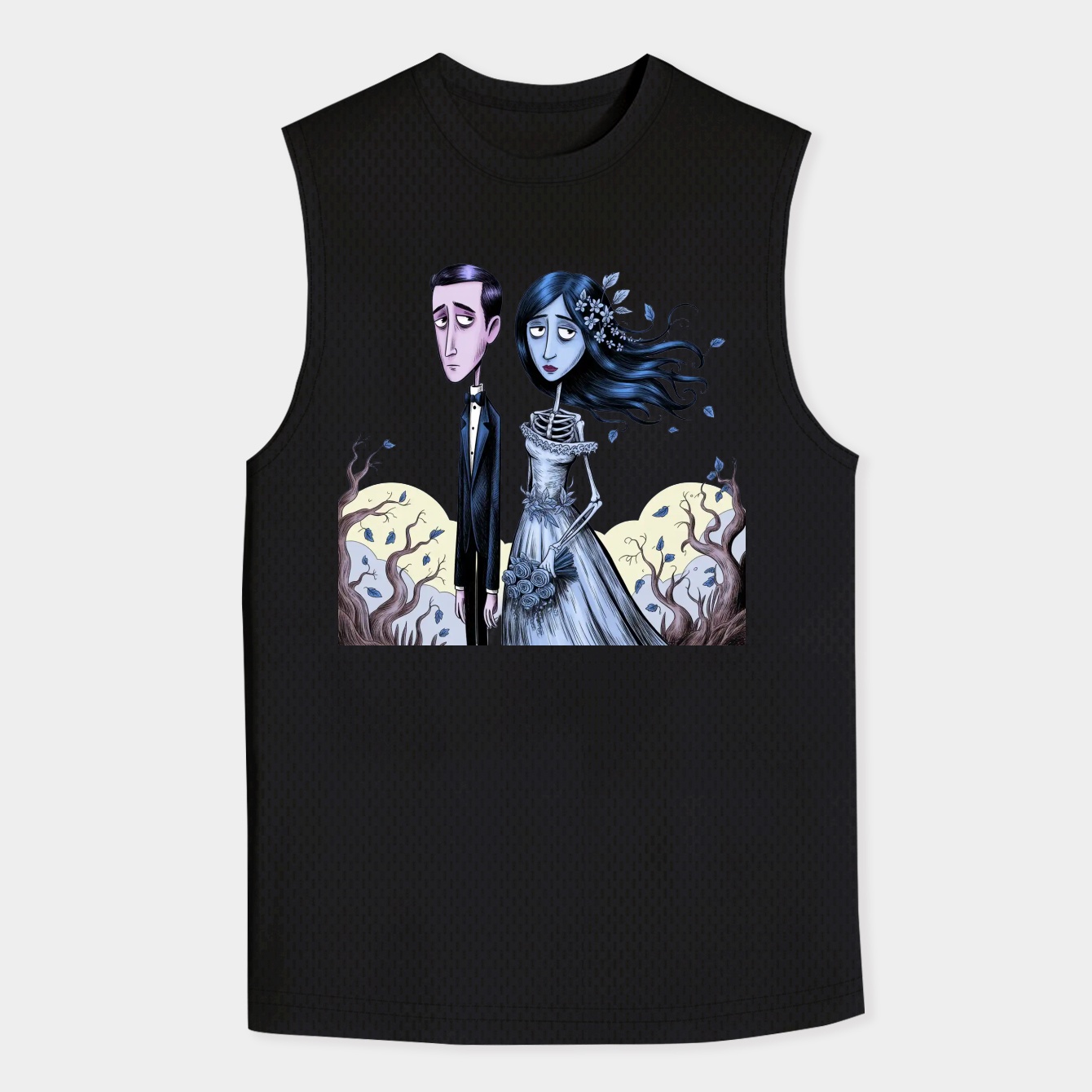 Corpse Bride Men's Big & Tall Tank Top