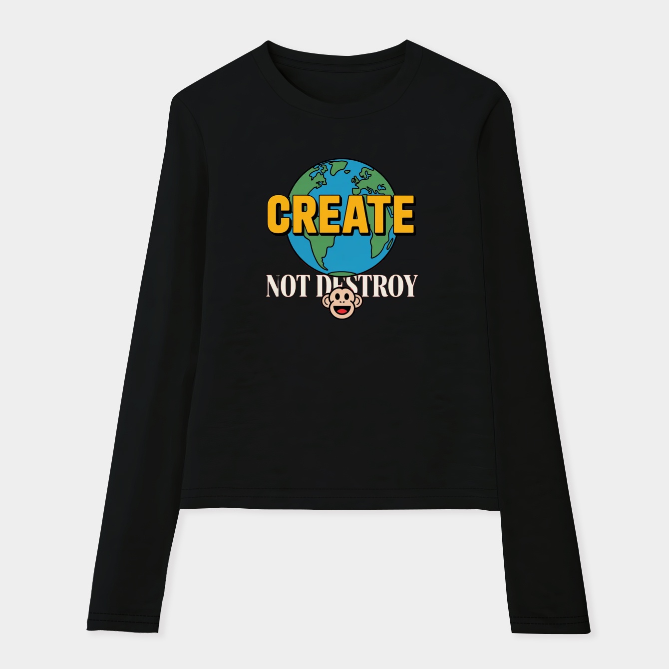 Create Not Destroy Women's Soft Long Sleeve T-Shirt