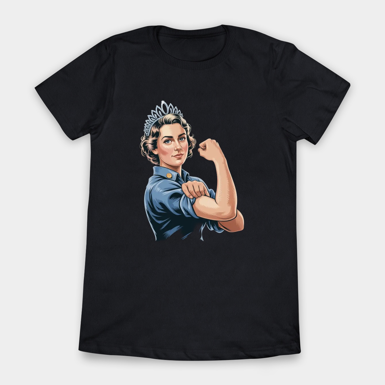 Lizzie the Riveter Women's T-Shirt