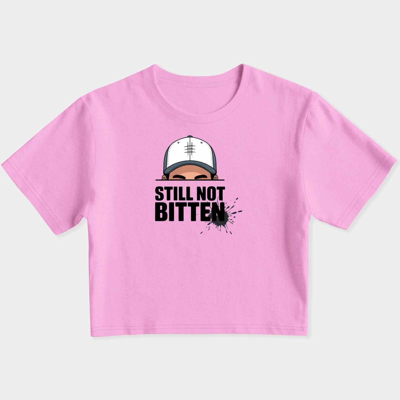 Still Not Bitten Women's Slim Fit Baby Tee