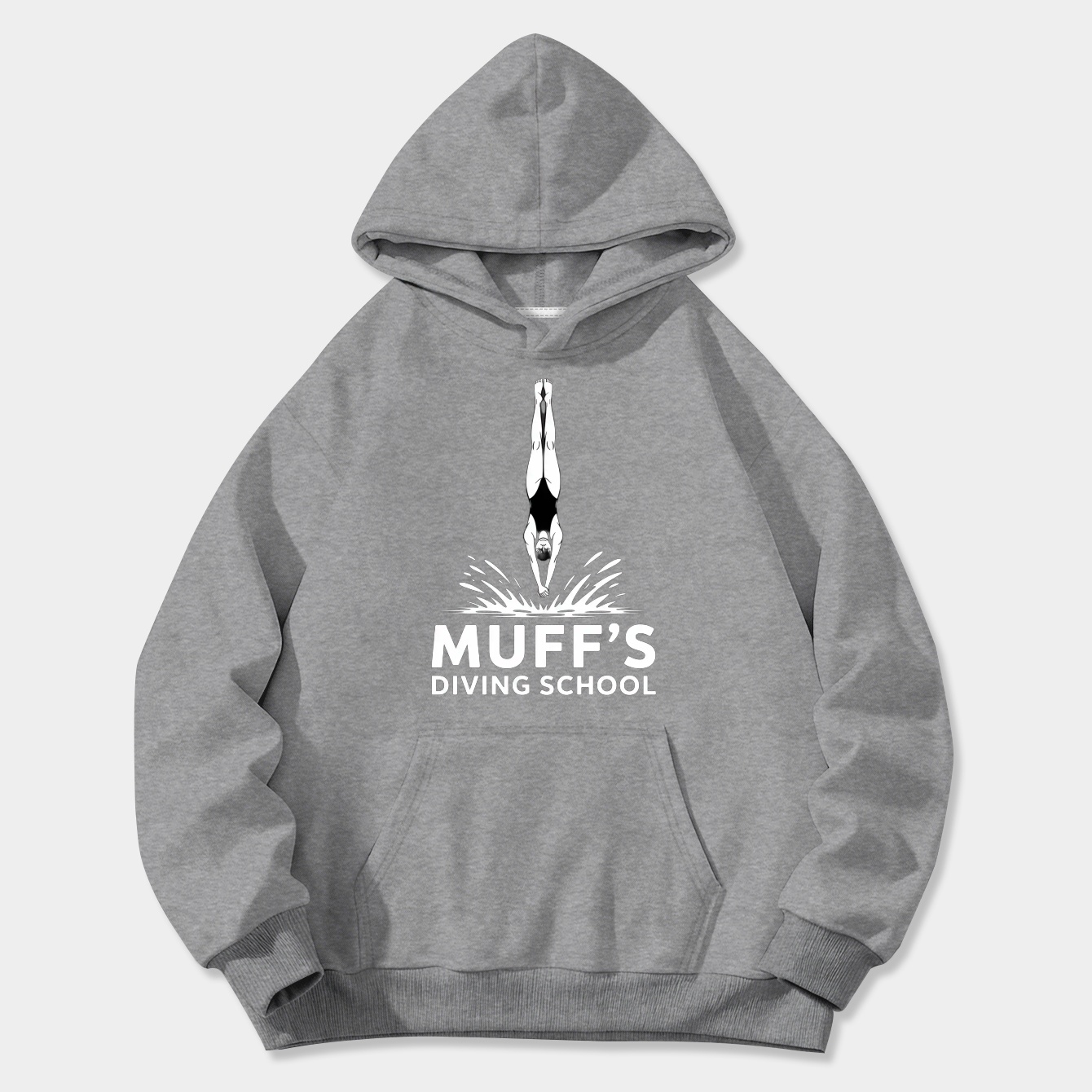 Muff's Diving School Women's Plus Size Hoodie