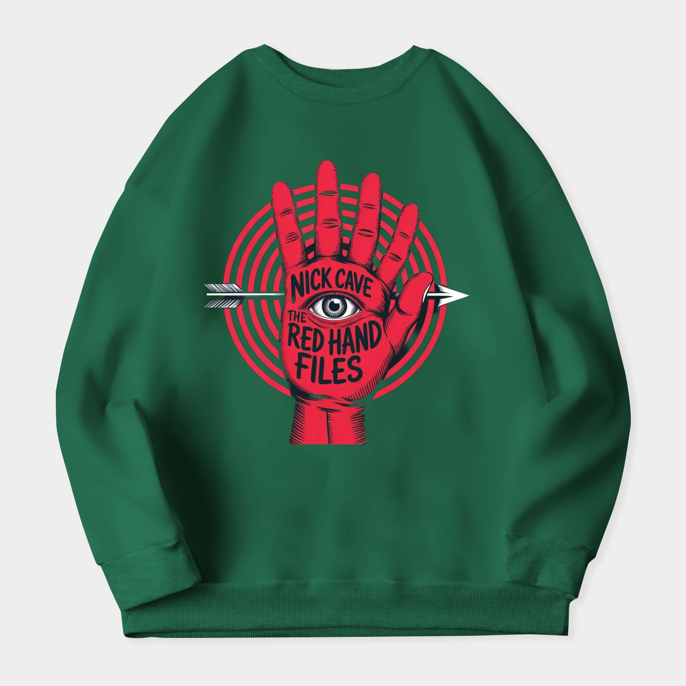 Nick Cave Red Hand Files Women's Plus Size Sweatshirt
