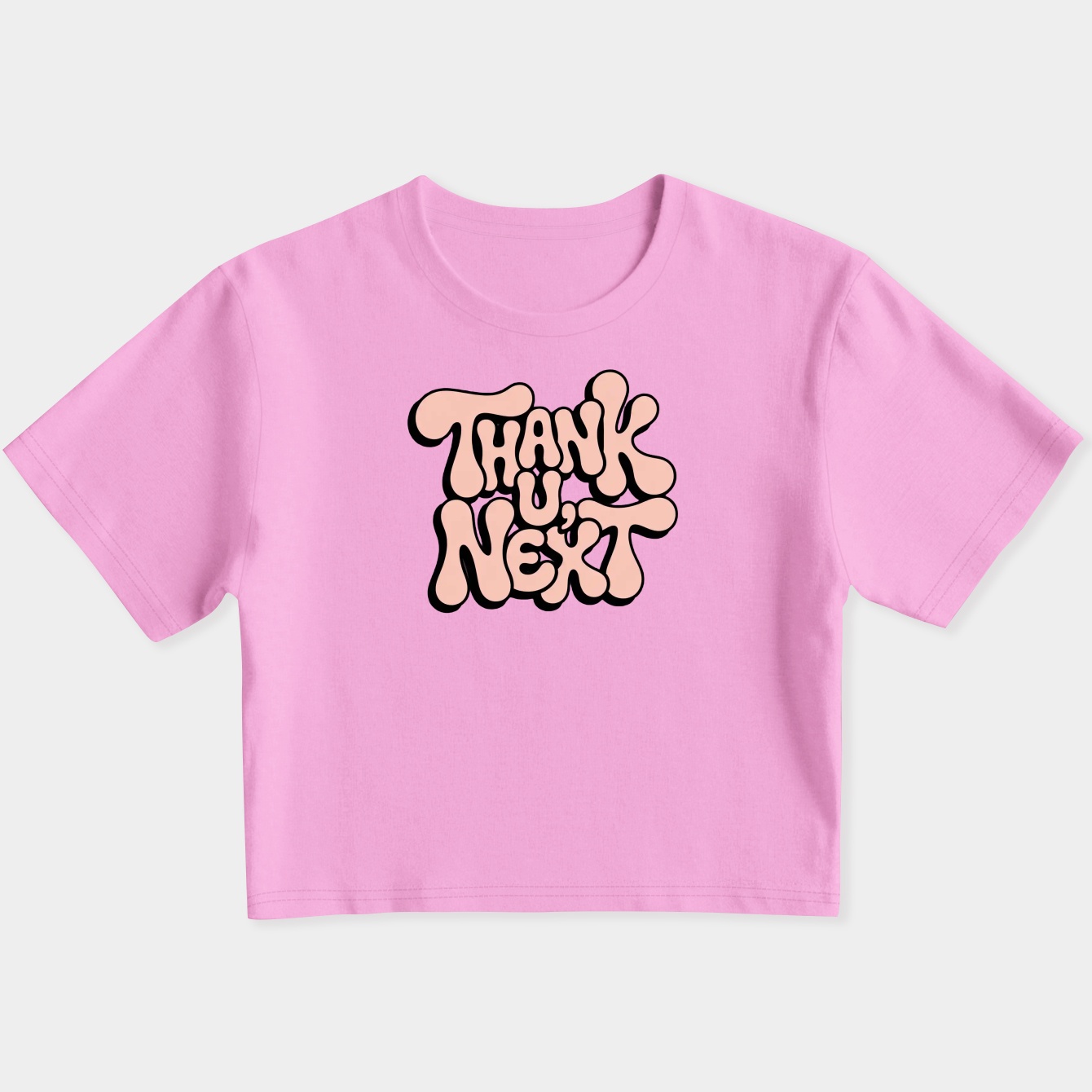 thank u, next Women's Slim Fit Baby Tee