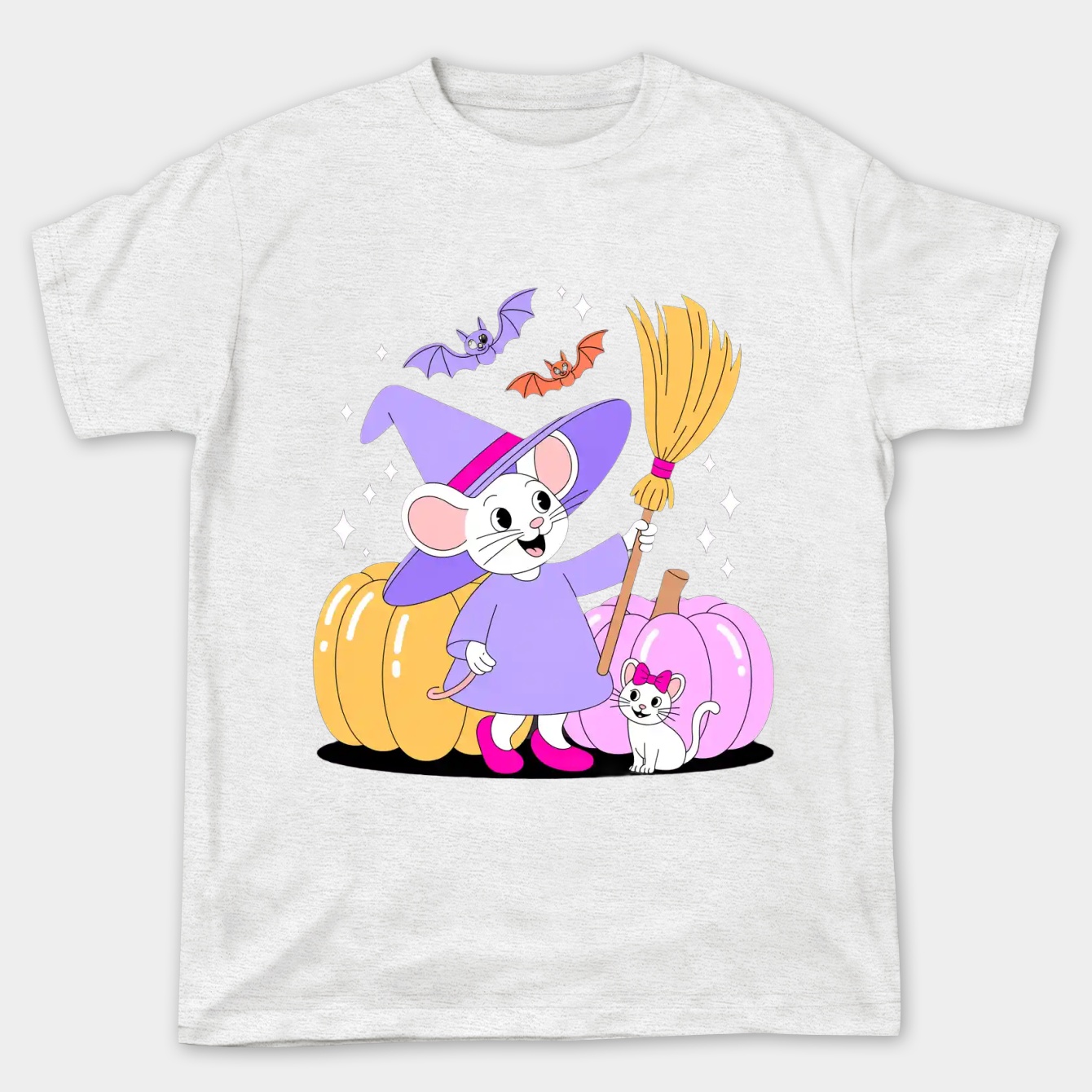 Minnie Mouse Spooky Cutie Girls Mineral Wash Crop